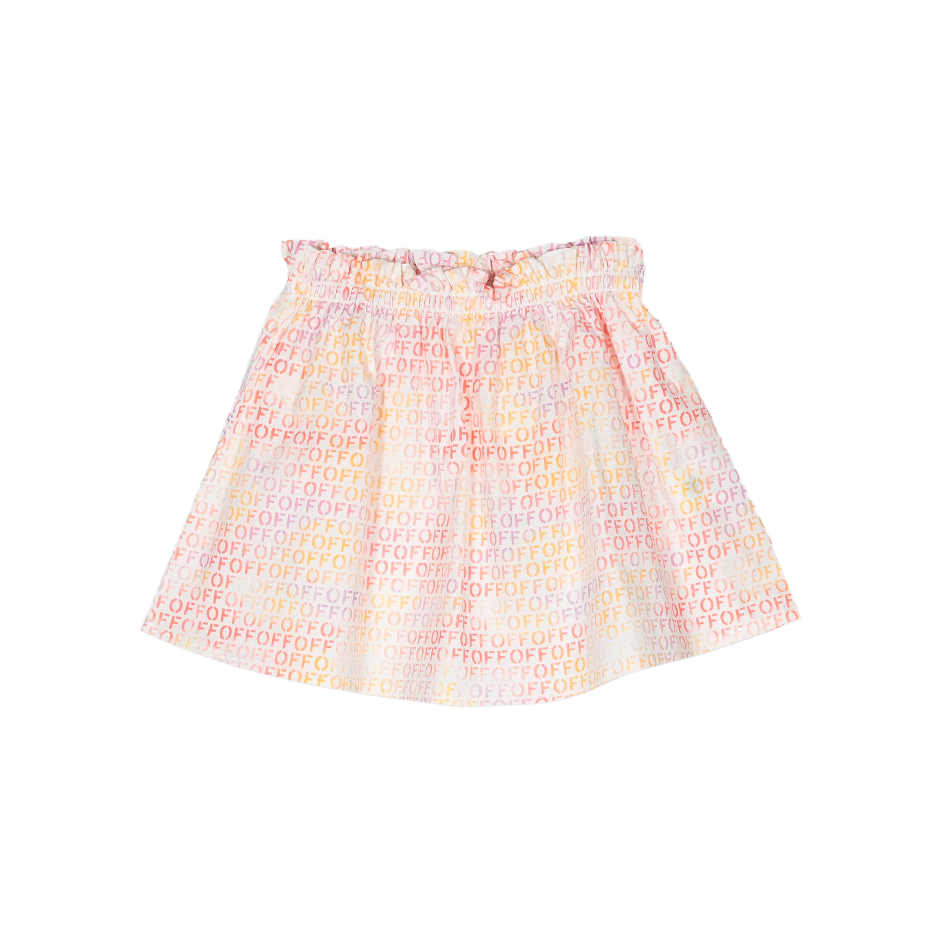 Falda Multicolor Off-White Kids Multilogo Off
