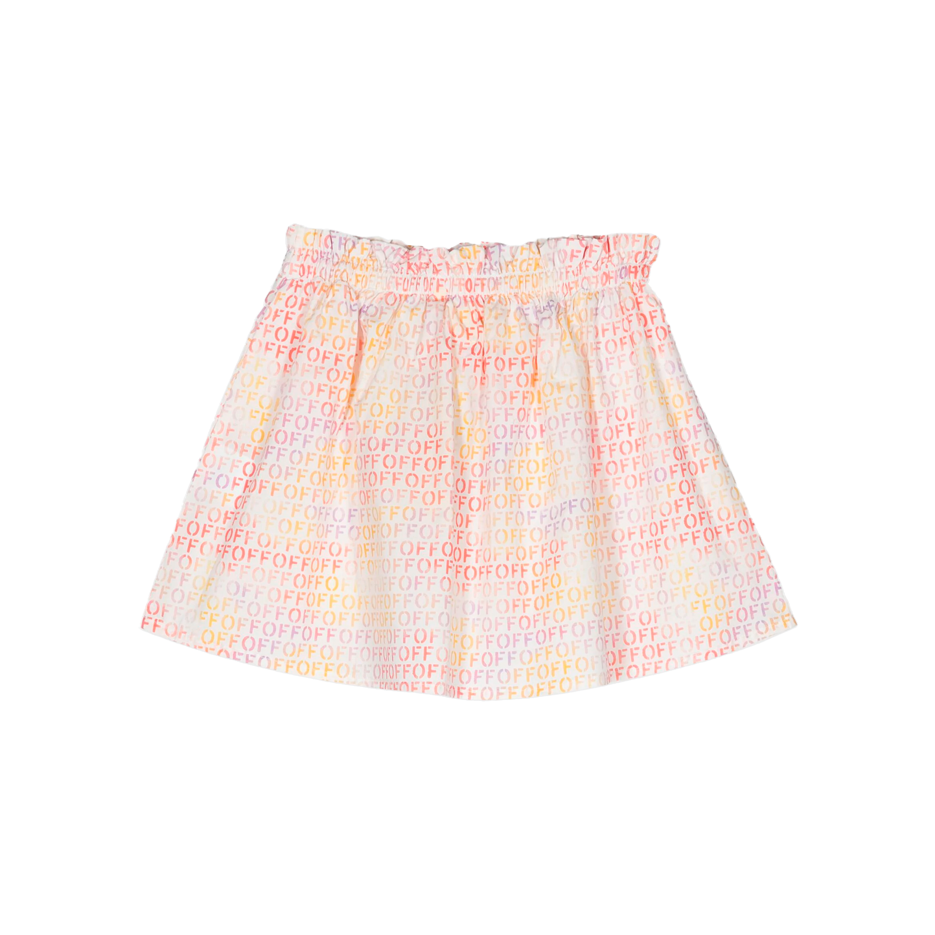 Falda Multicolor Off-White Kids Multilogo Off