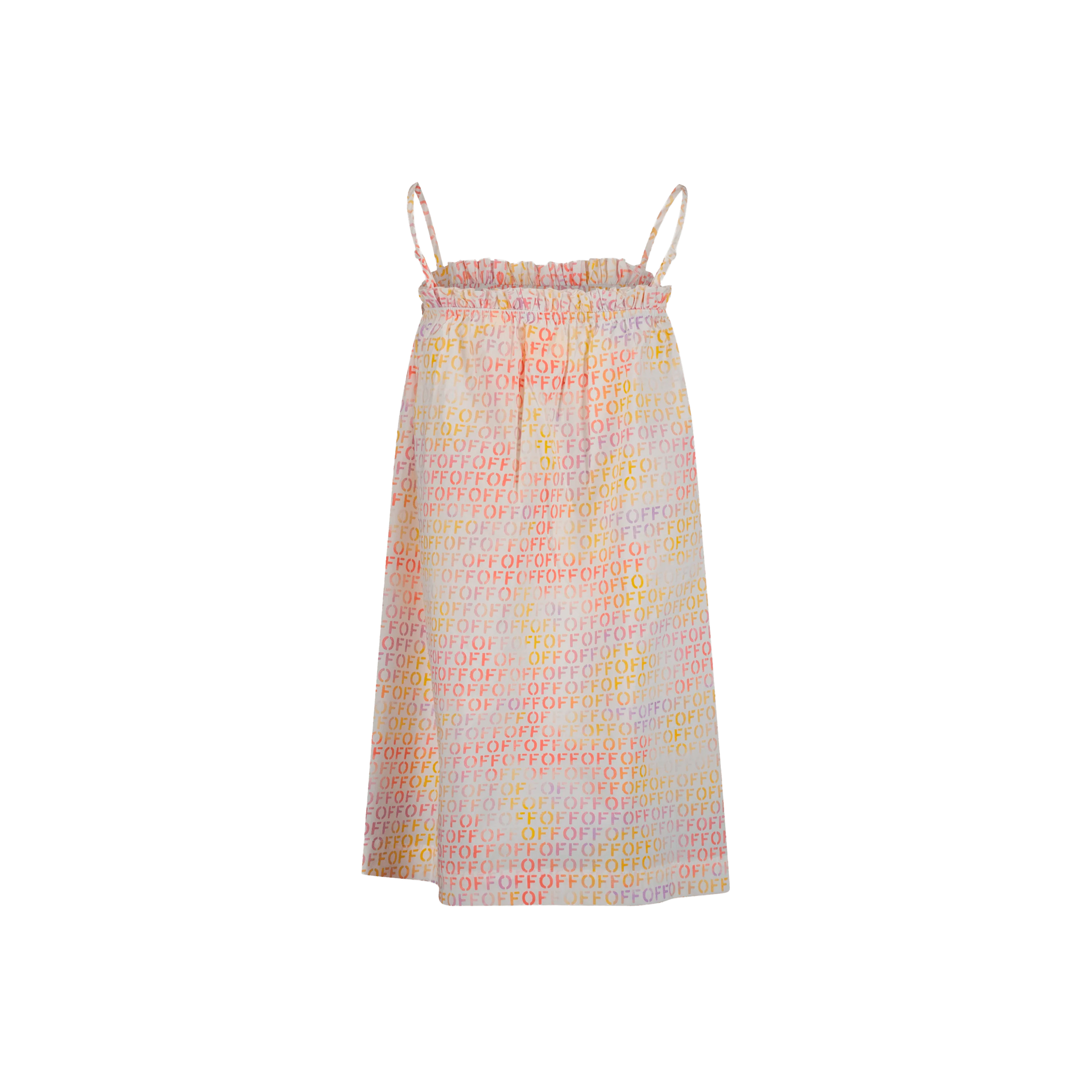 Vestido Multicolor Off-White Kids Multilogo Off