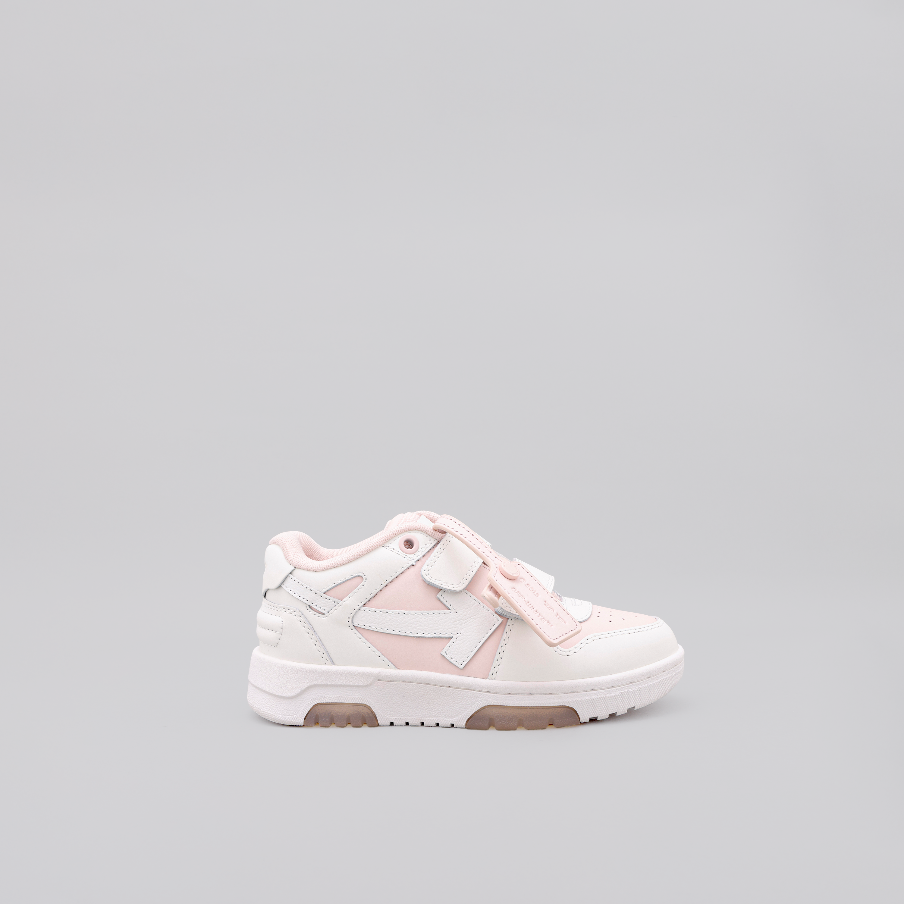 Sneakers Rosado Off-White Kids "OOO" Velcro