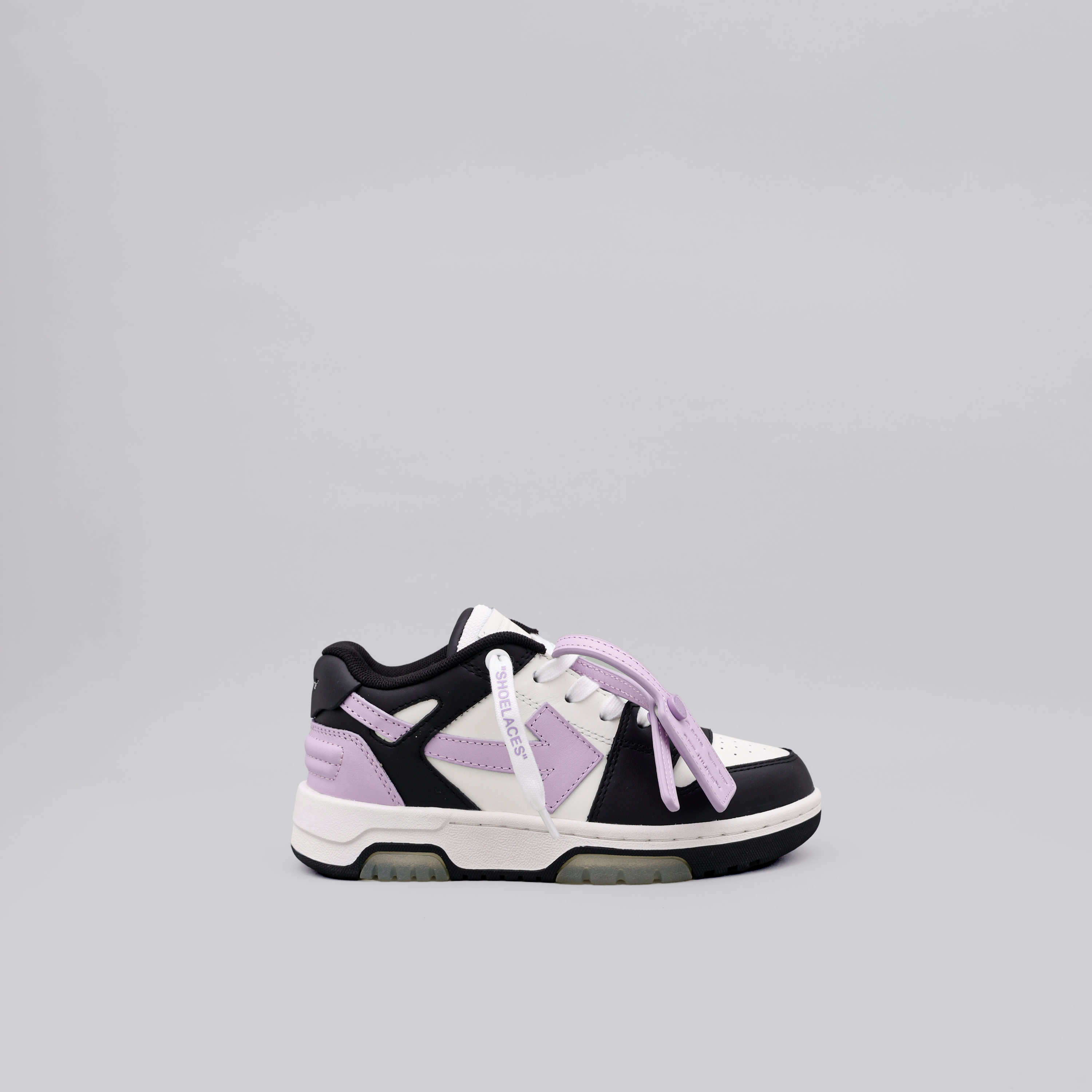 Sneakers Negro Lila Off-White Kids Off-White "OOO"