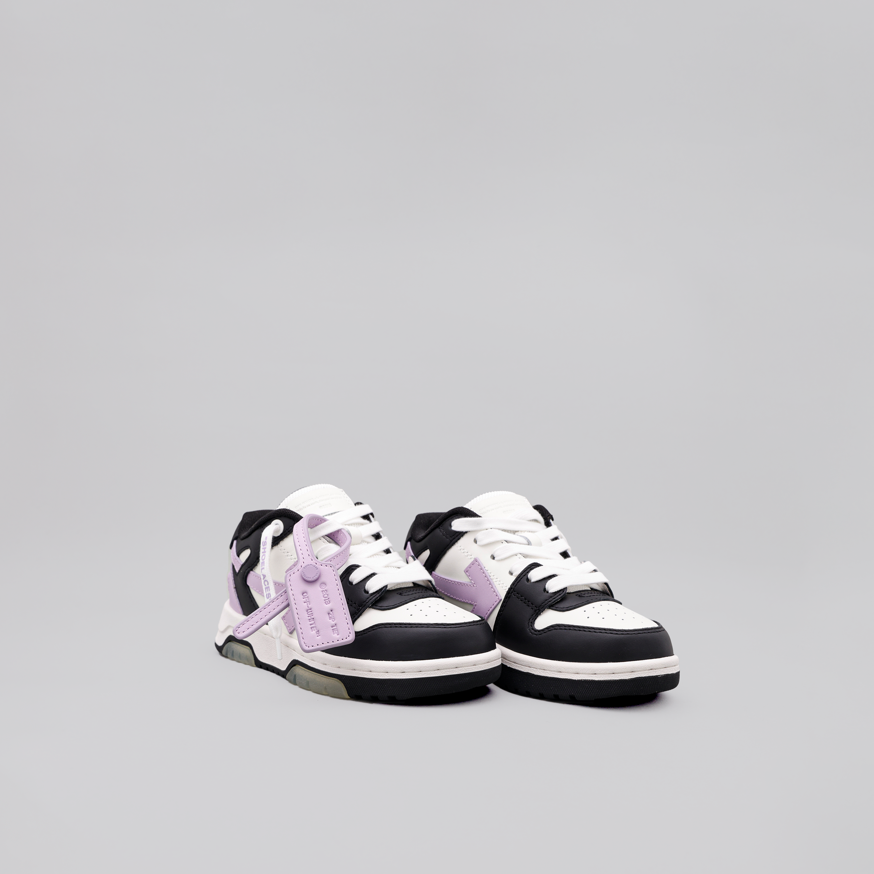 Sneakers Negro Lila Off-White Kids Off-White "OOO"