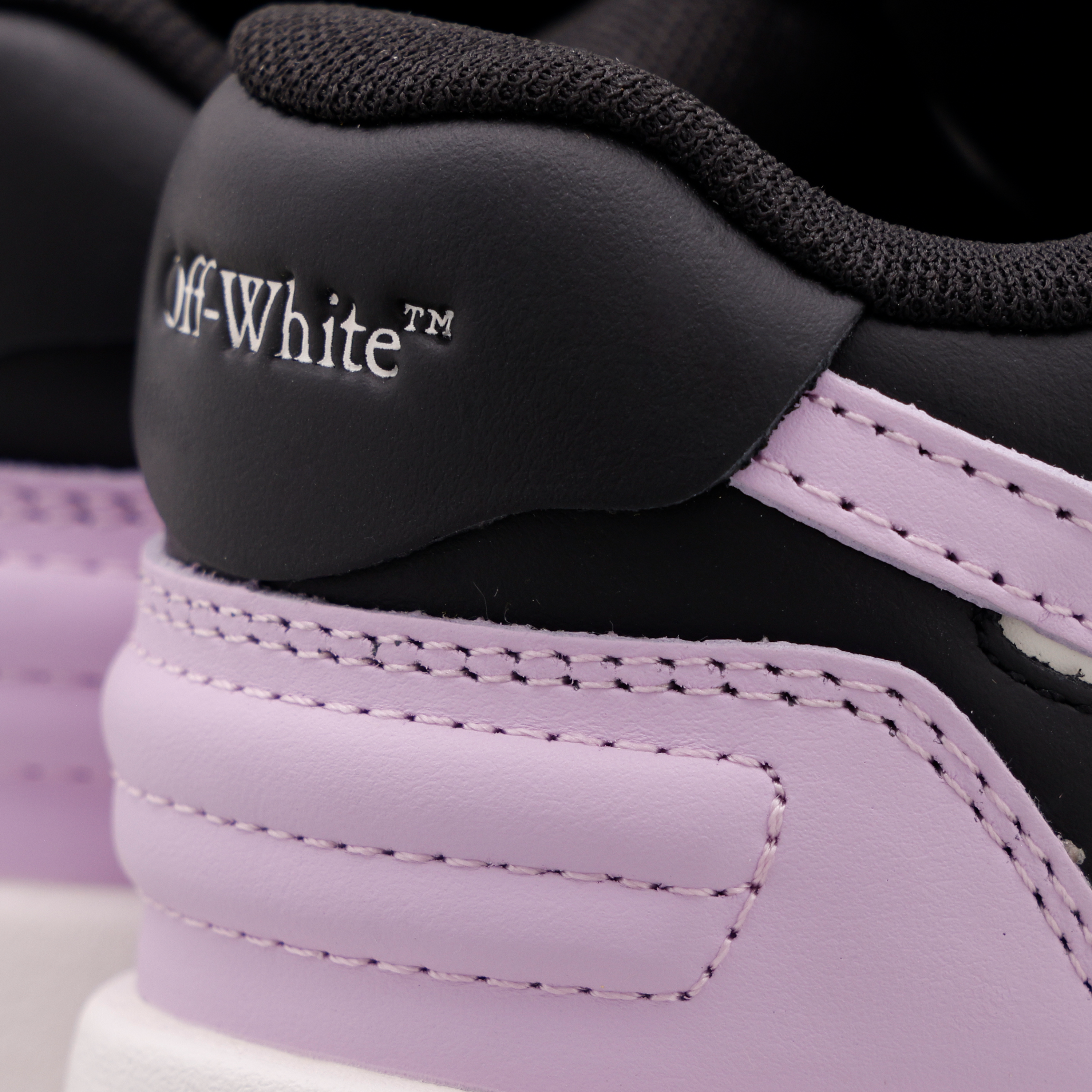 Sneakers Negro Lila Off-White Kids Off-White "OOO"