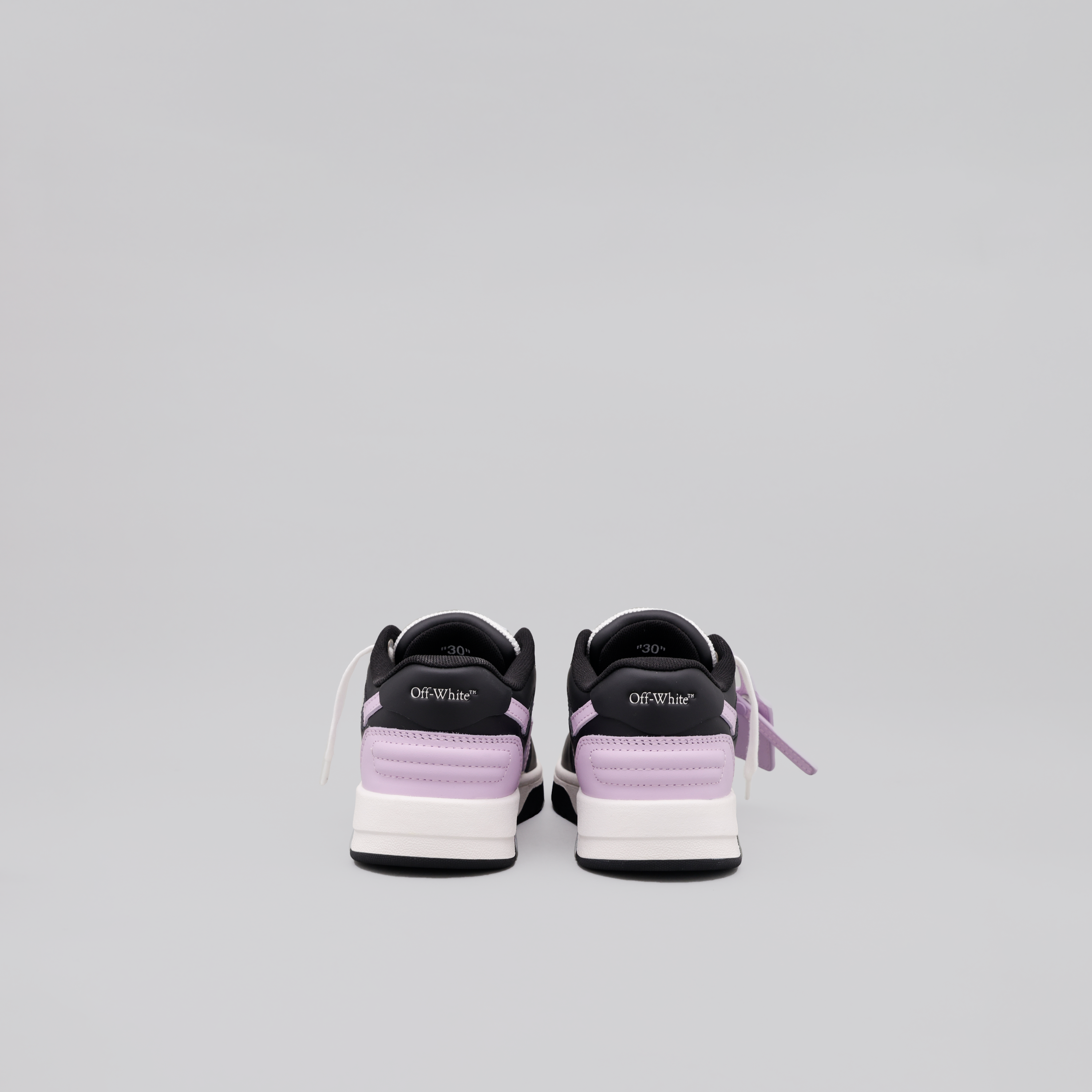Sneakers Negro Lila Off-White Kids Off-White "OOO"