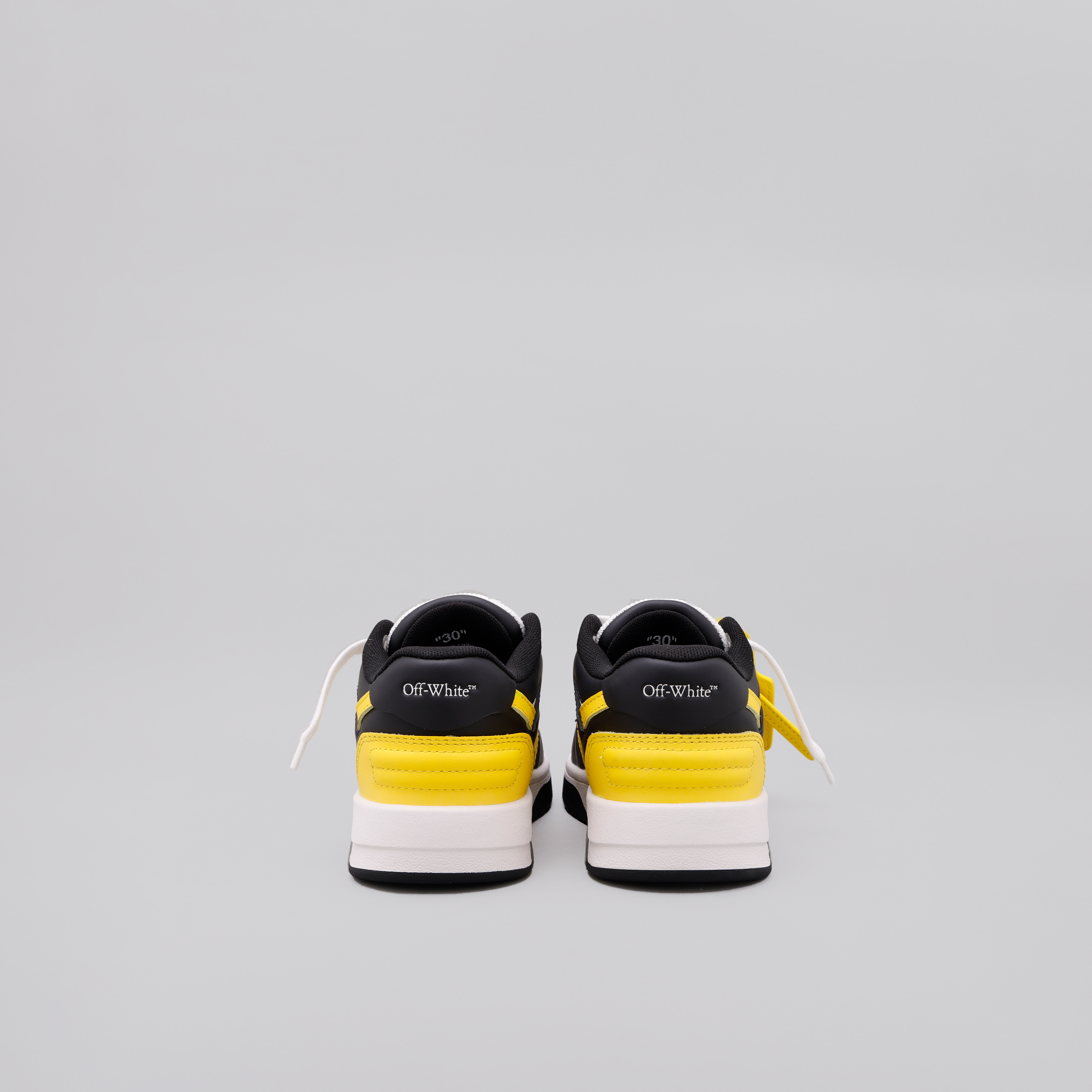 Sneakers Blanco Amarillo Off-White Kids "OOO"