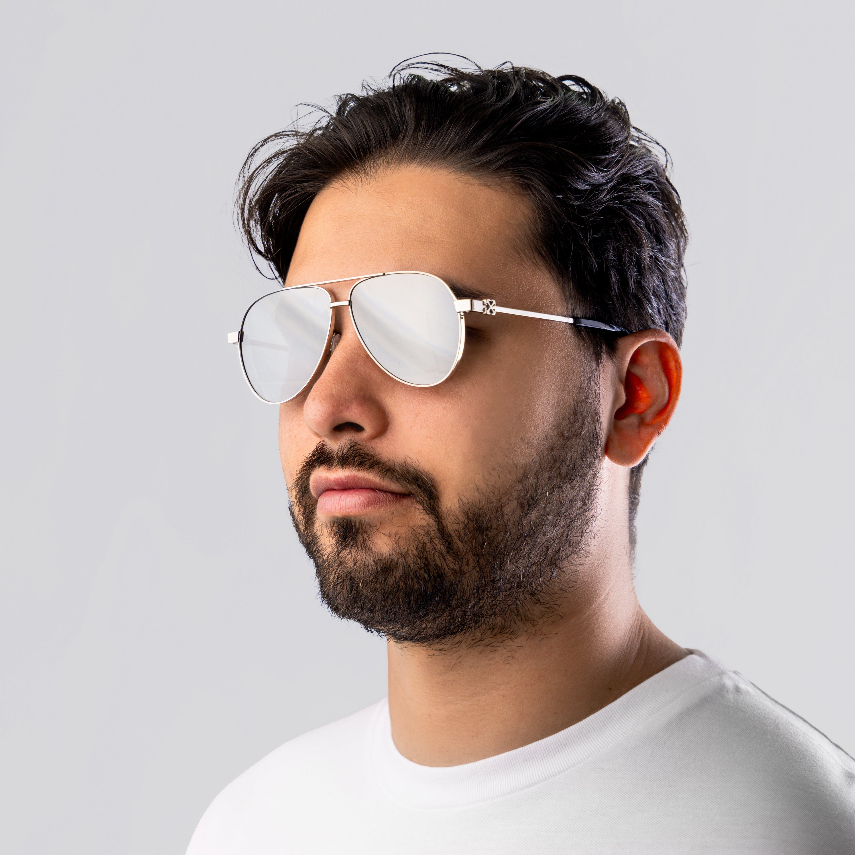 Gafas Silver Off-White "Ruston"