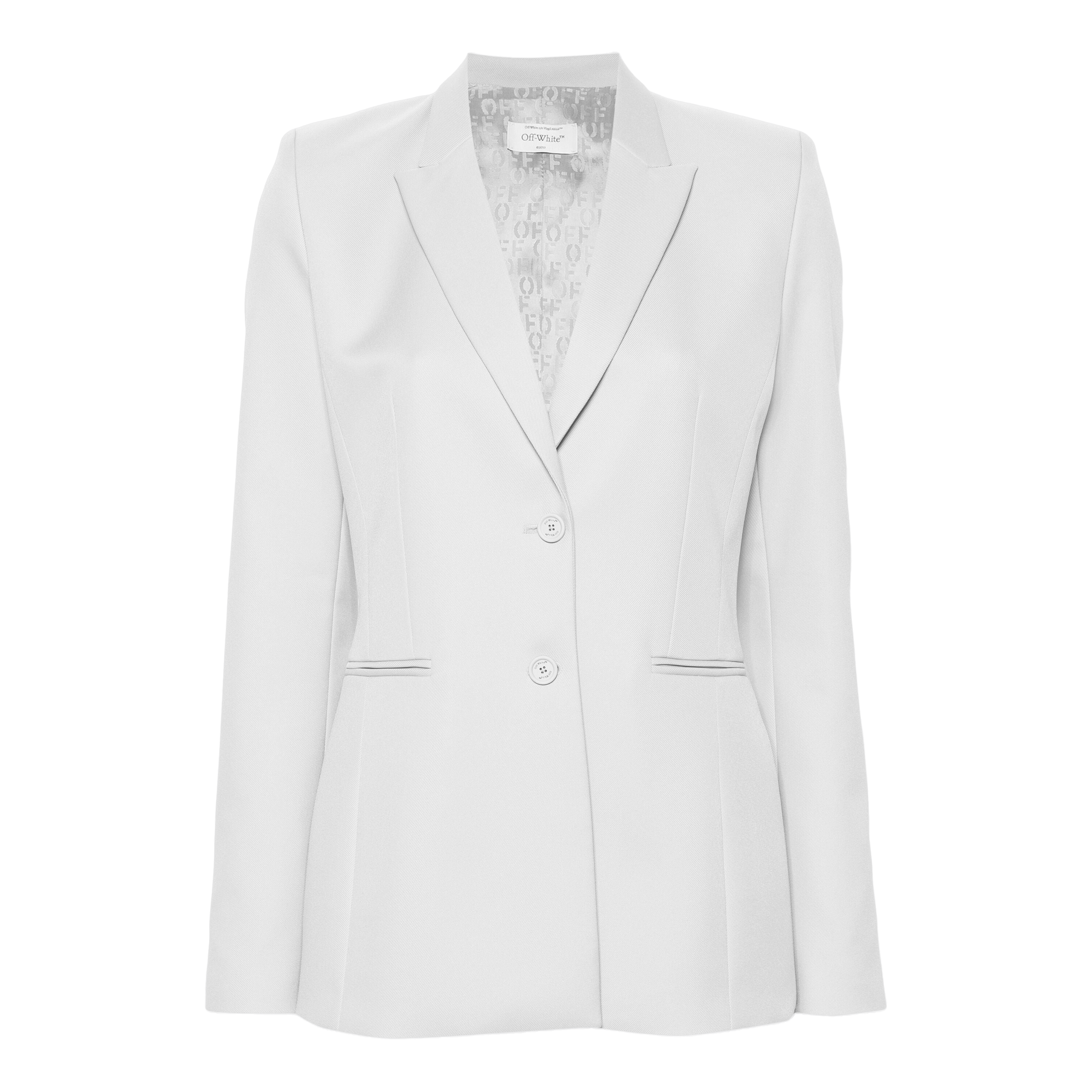 Blazer Gris Off-White Corporate Tech