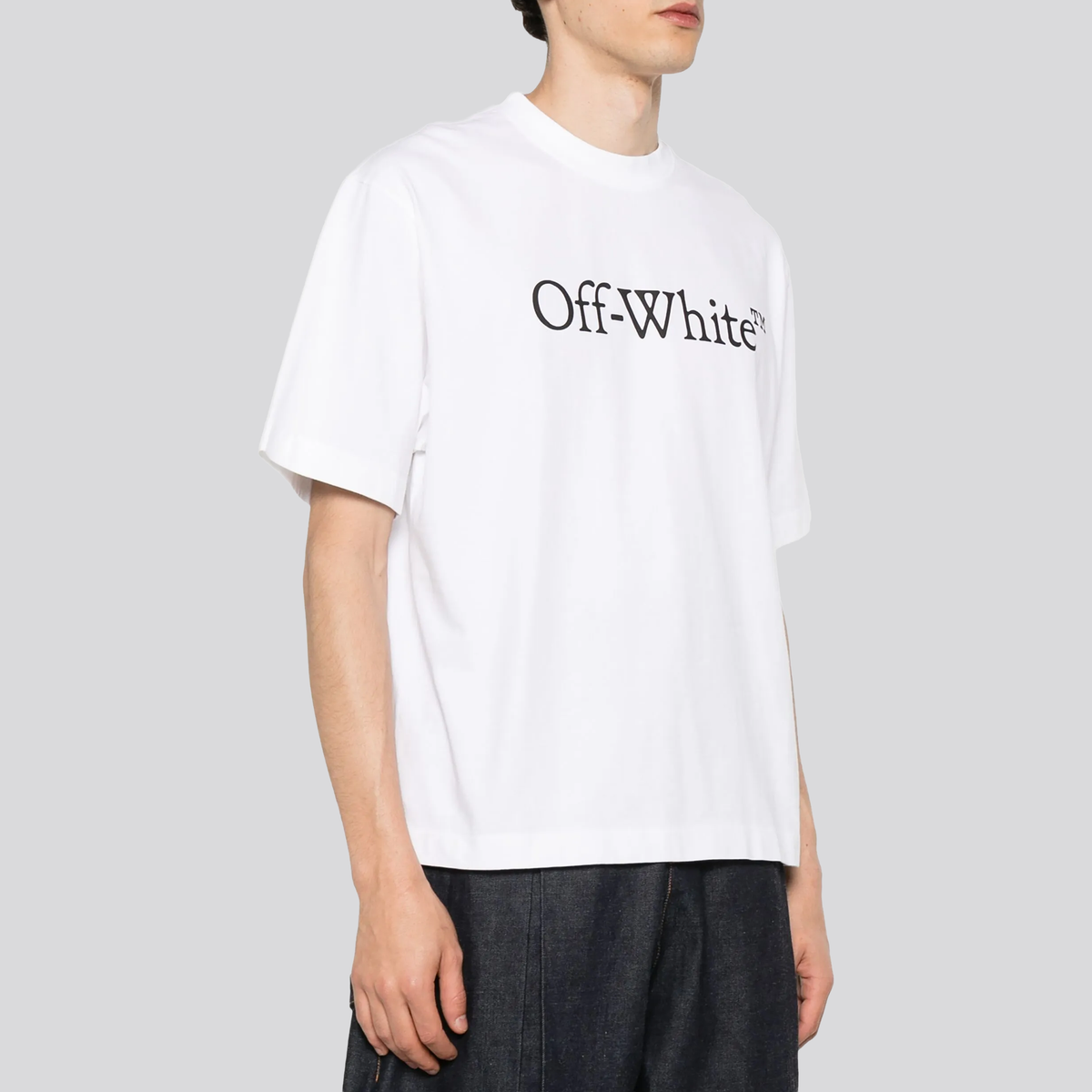 Camiseta Blanca Off-White Big Logo