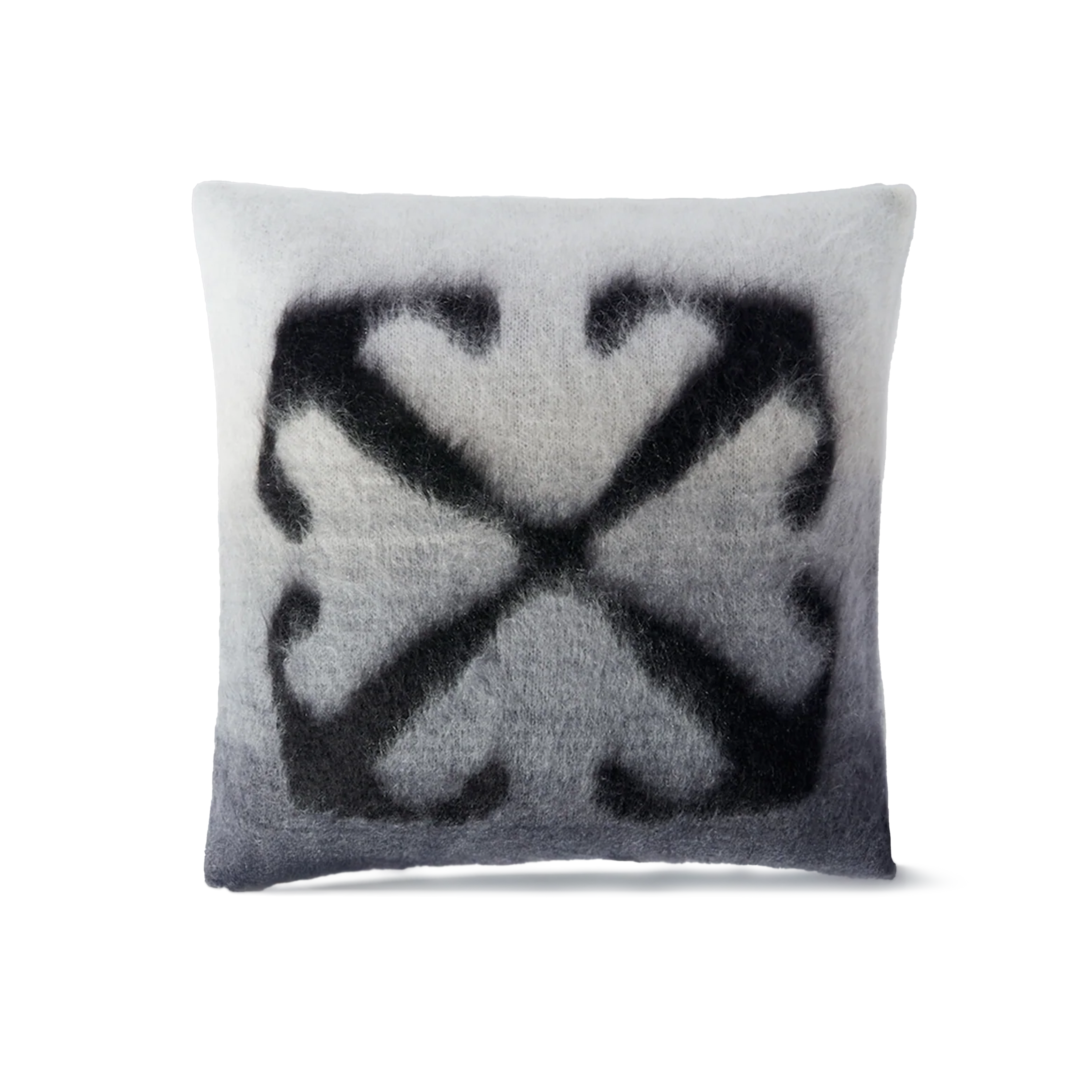 Cojín Mohair Grande Off-White Home Beige Azul