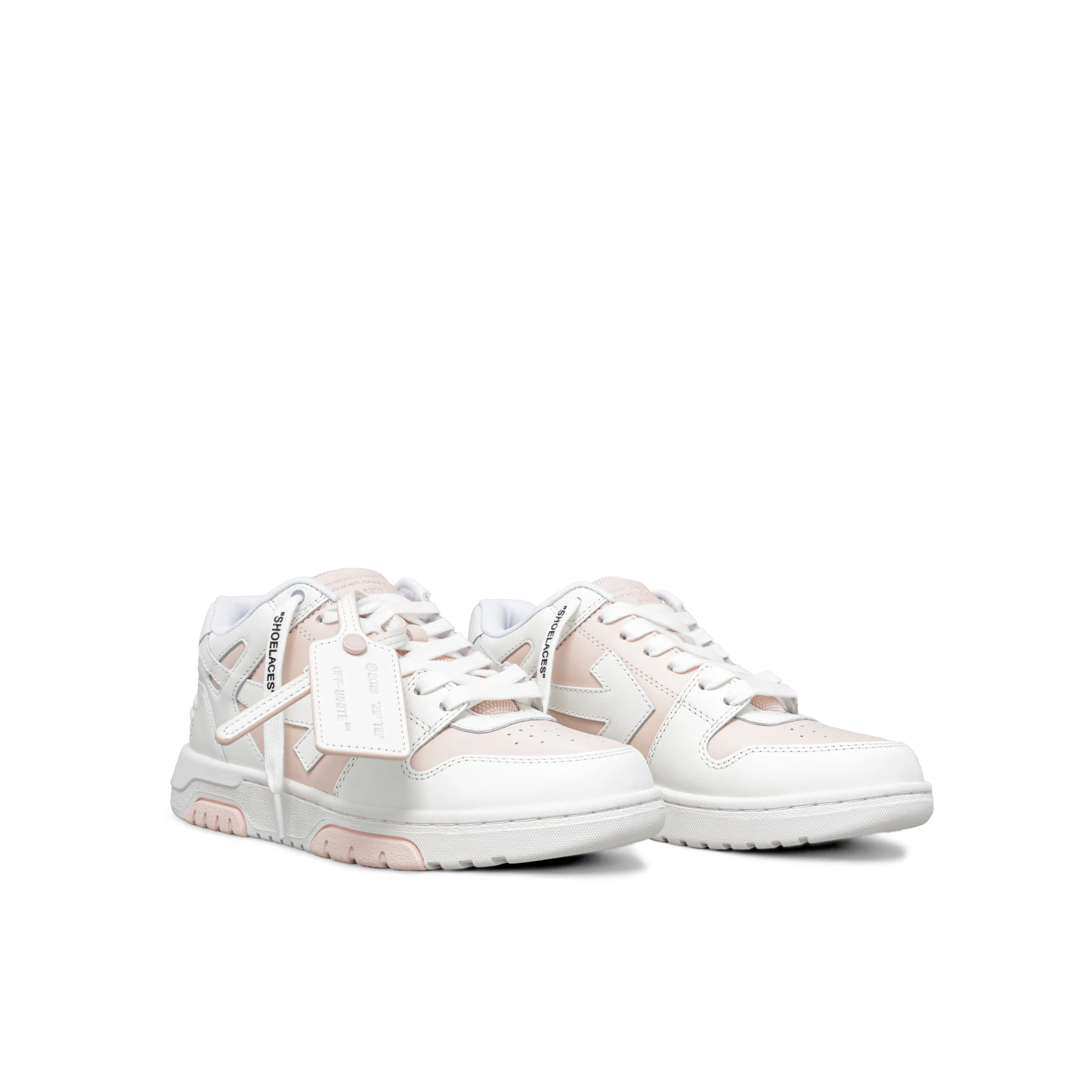 Sneakers Blanco Off-White Nude "OOO"