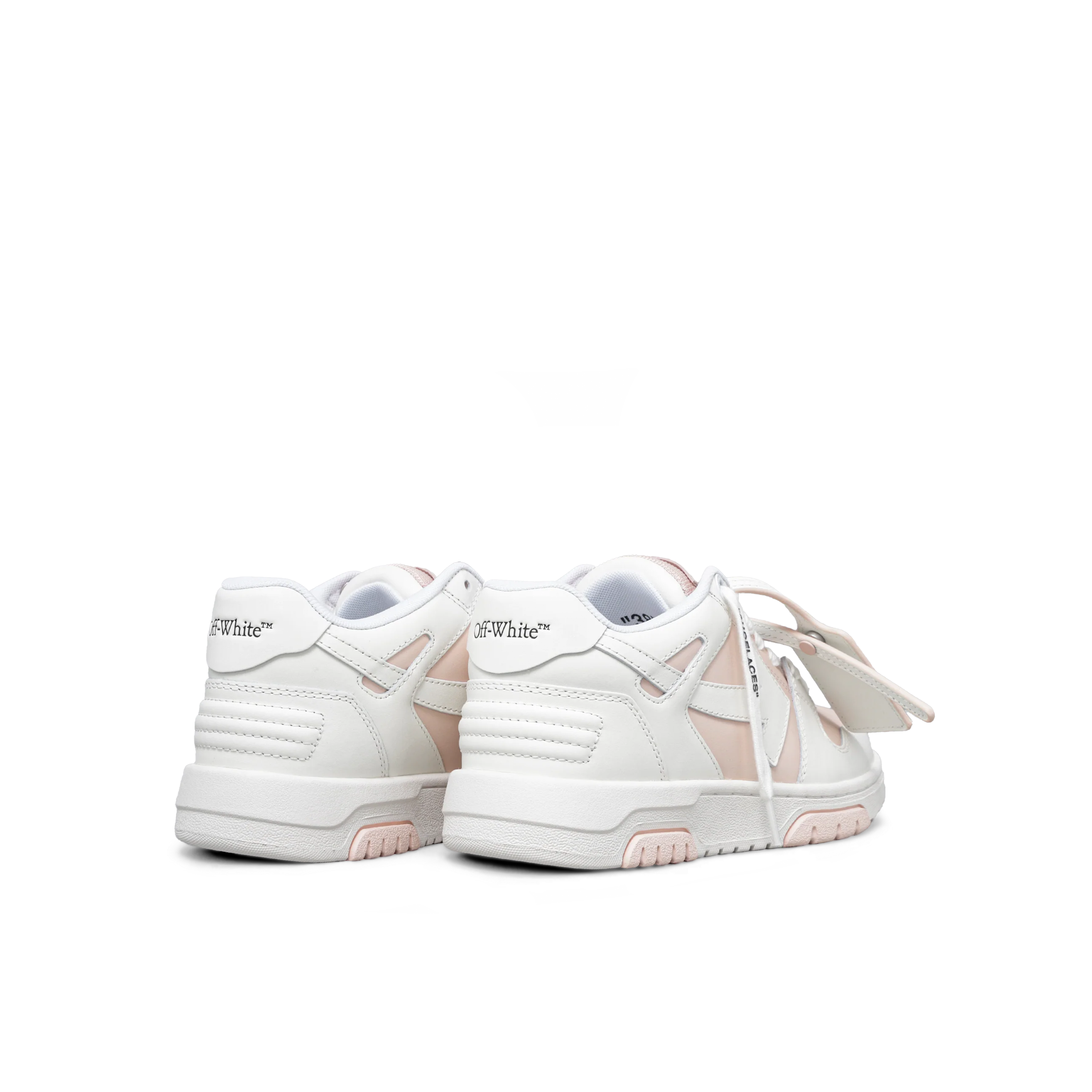 Sneakers Blanco Off-White Nude "OOO"