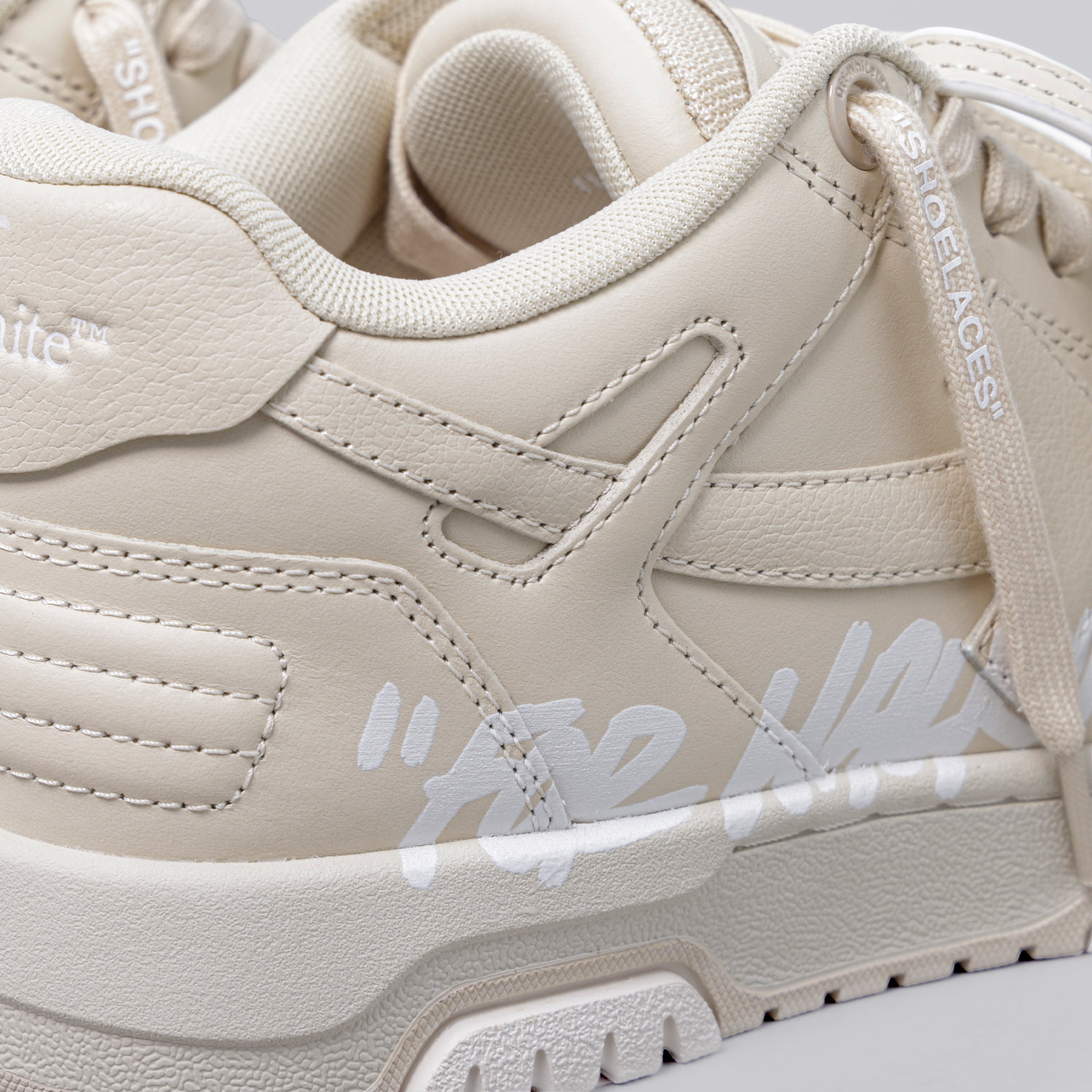 Sneakers Beige Off-White OOO For Walking