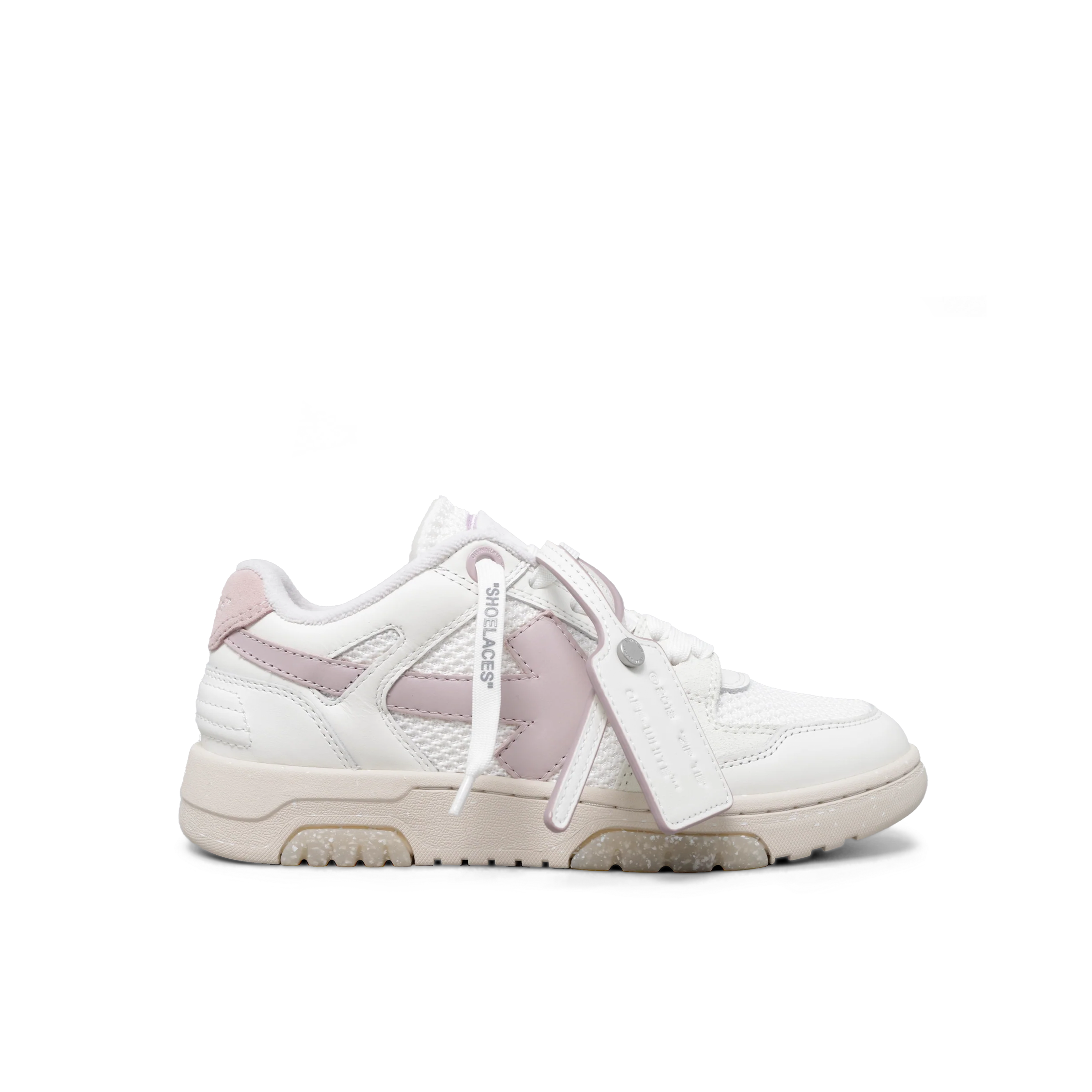 Sneakers Blanco Lila Off-White "OOO" Slim