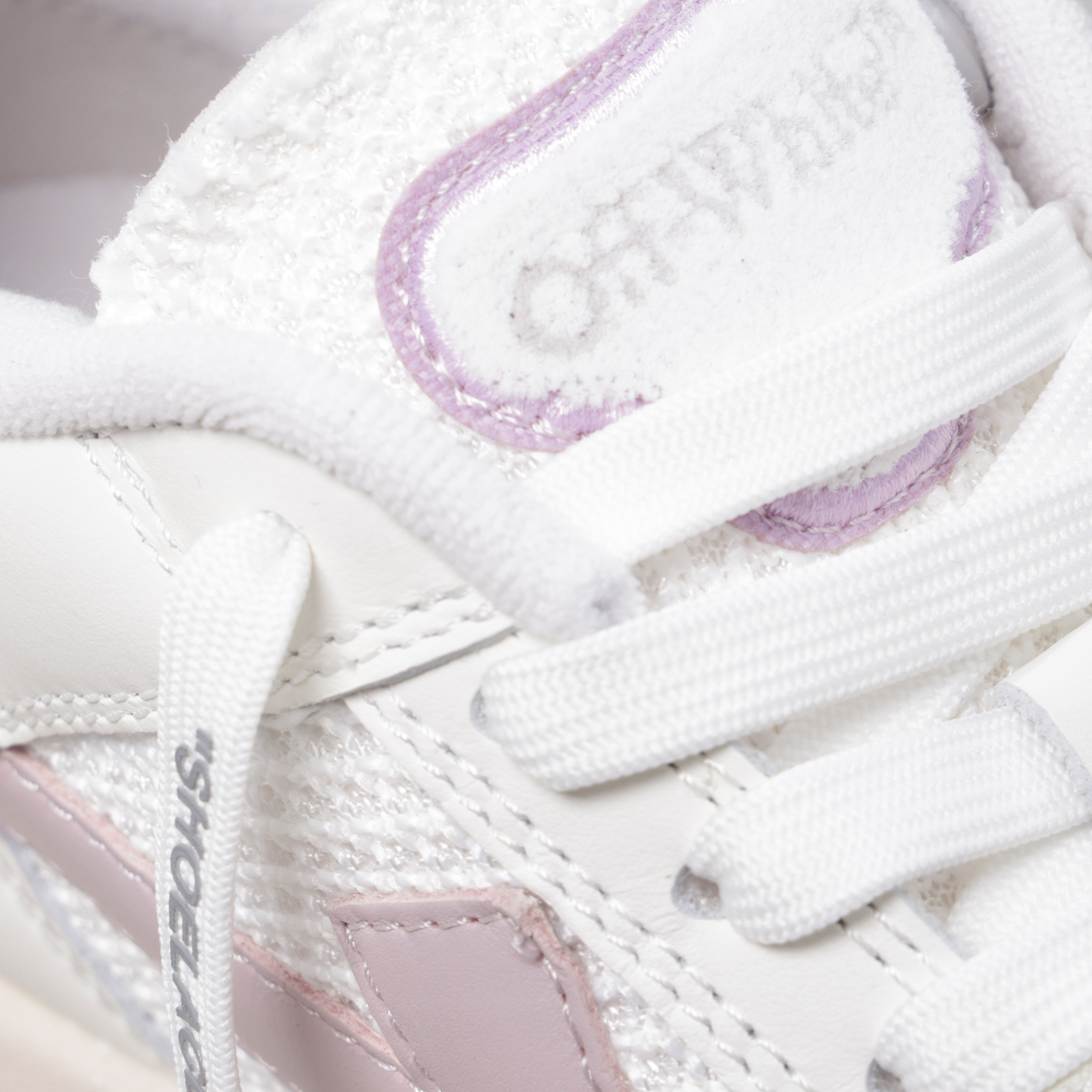 Sneakers Blanco Lila Off-White "OOO" Slim