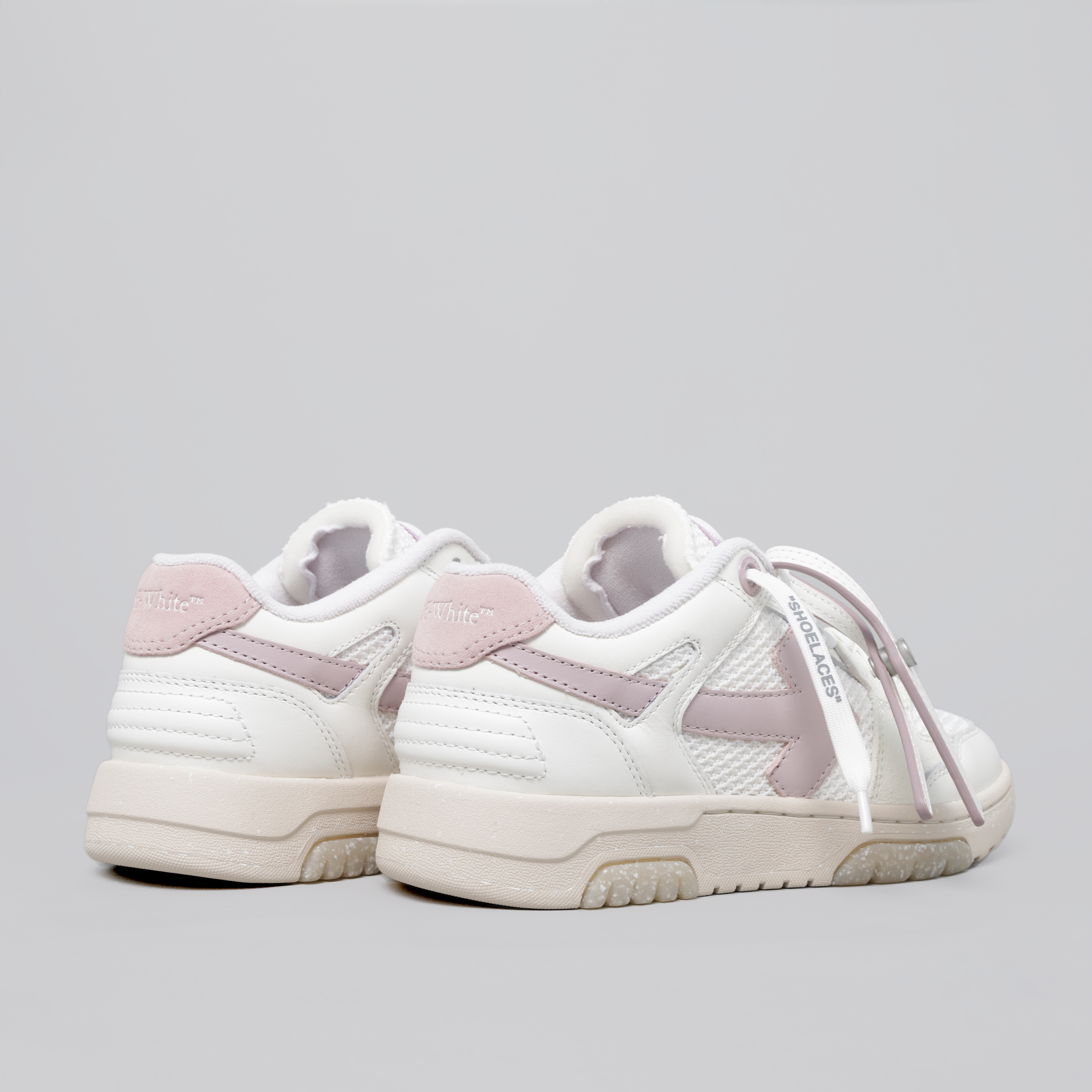 Sneakers Blanco Lila Off-White "OOO" Slim