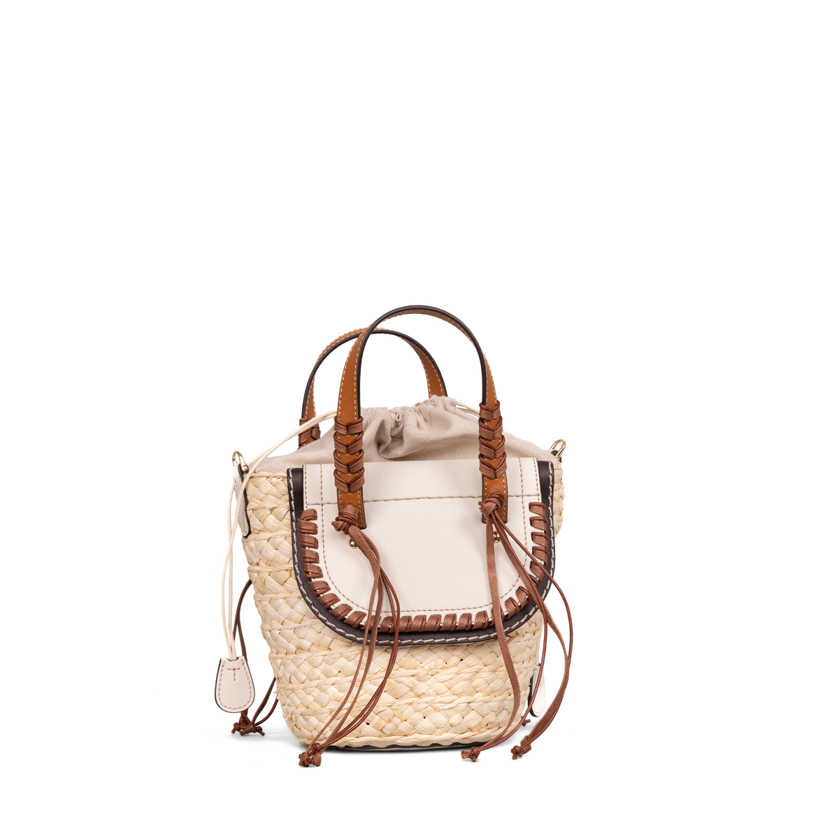Cartera Beige Cuba Lab Habanera Cuoieria Ebony