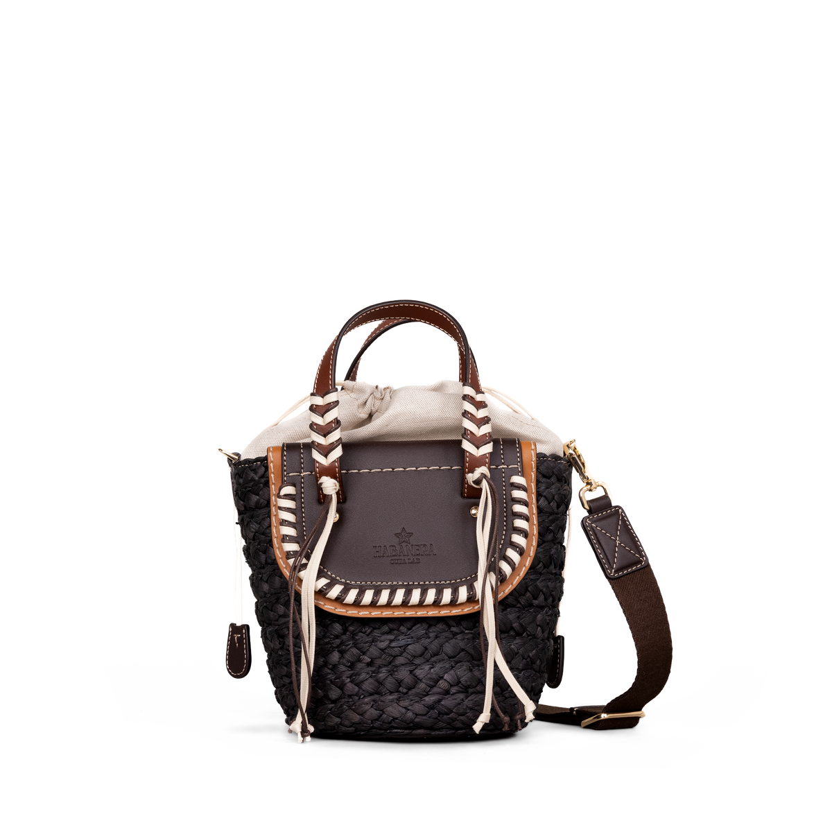 Cartera Café Cuba Lab Habanera Cuoieria Ebony