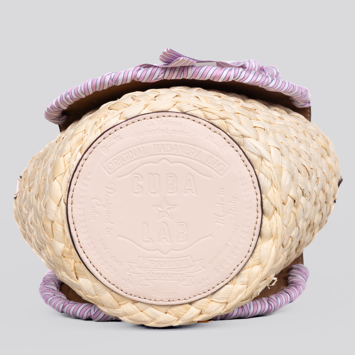Cartera Beige Cuba Lab Habanera Popeline Confetto