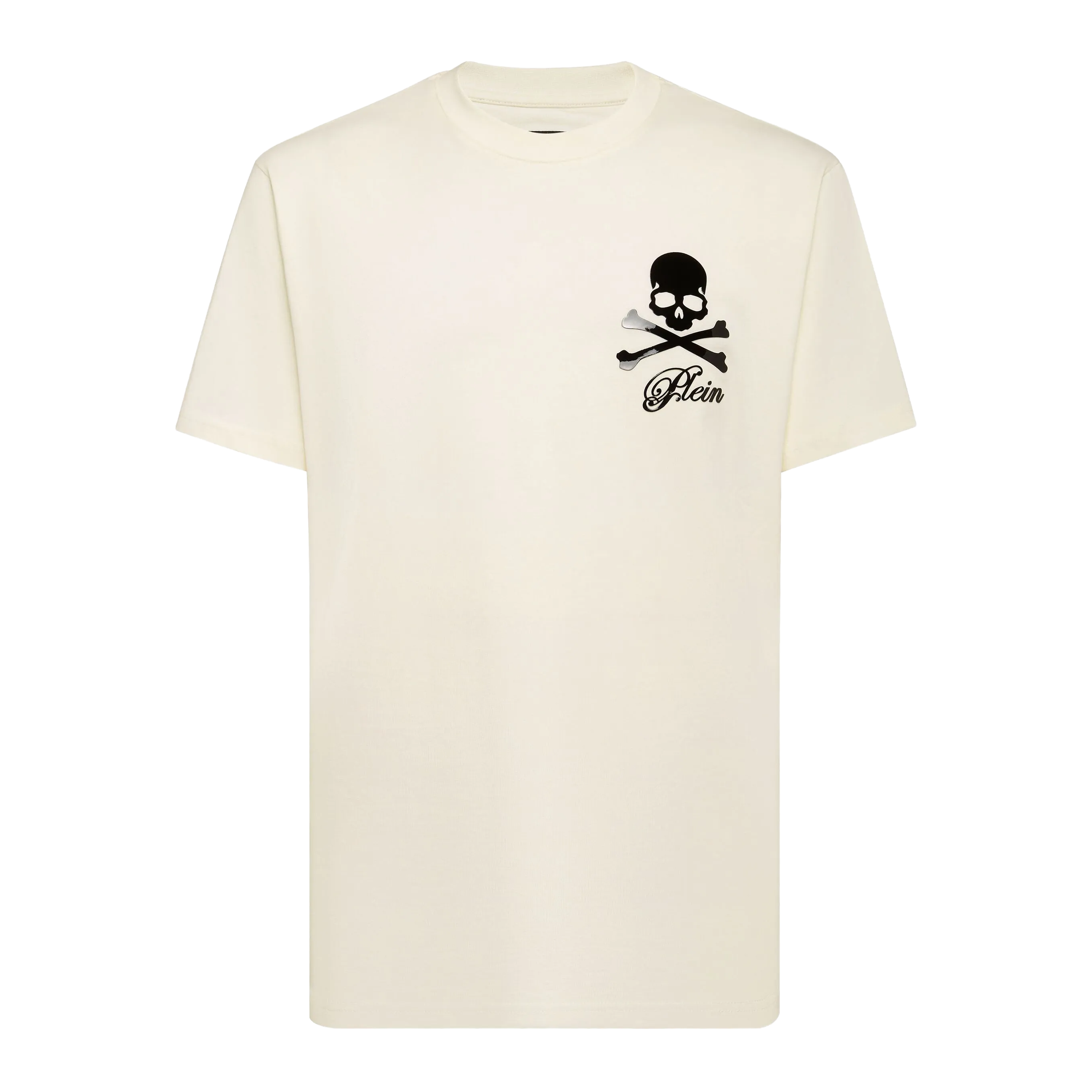 Camiseta Beige Philipp Plein Skull & Bones