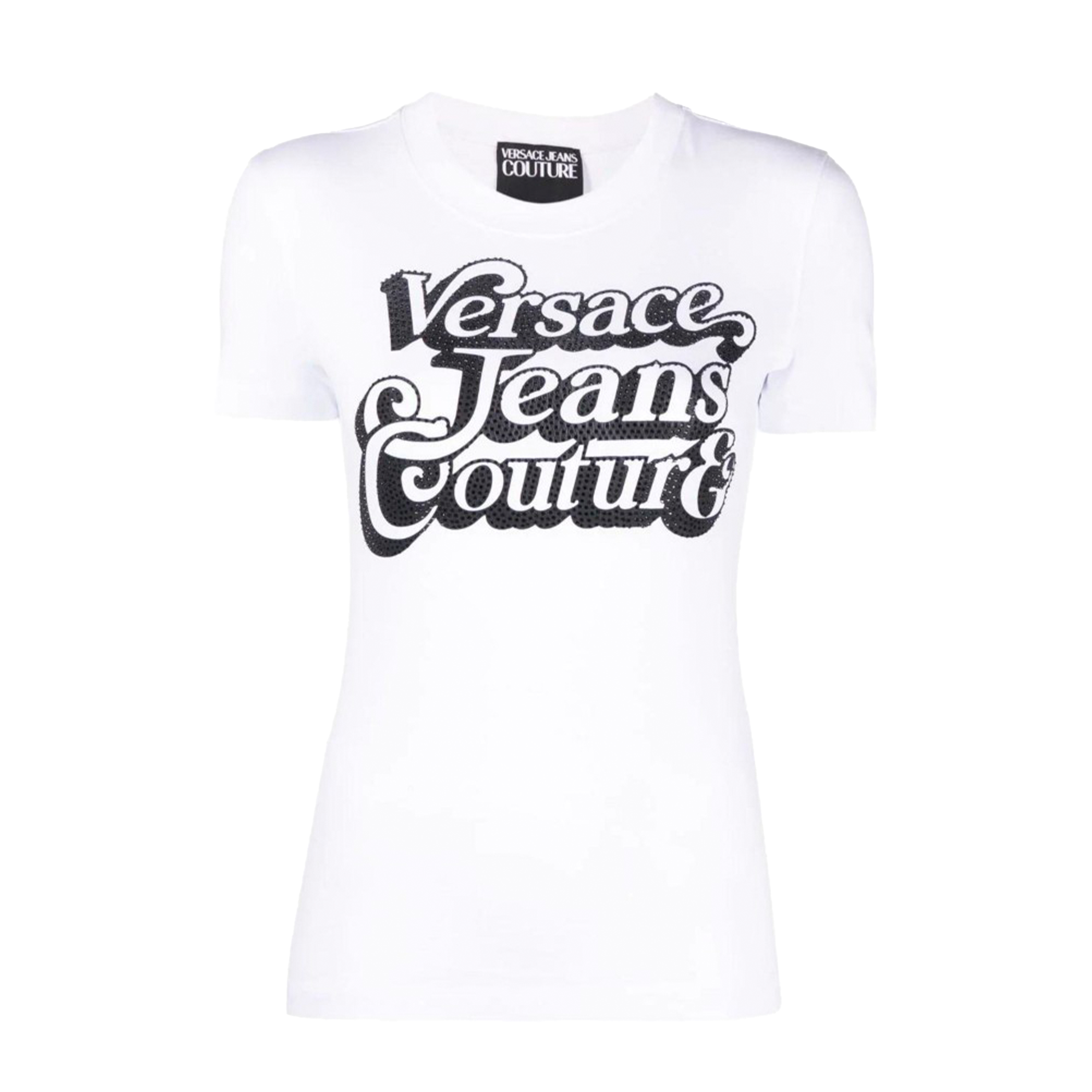 Camiseta Blanca Versace Jeans Couture Big Logo