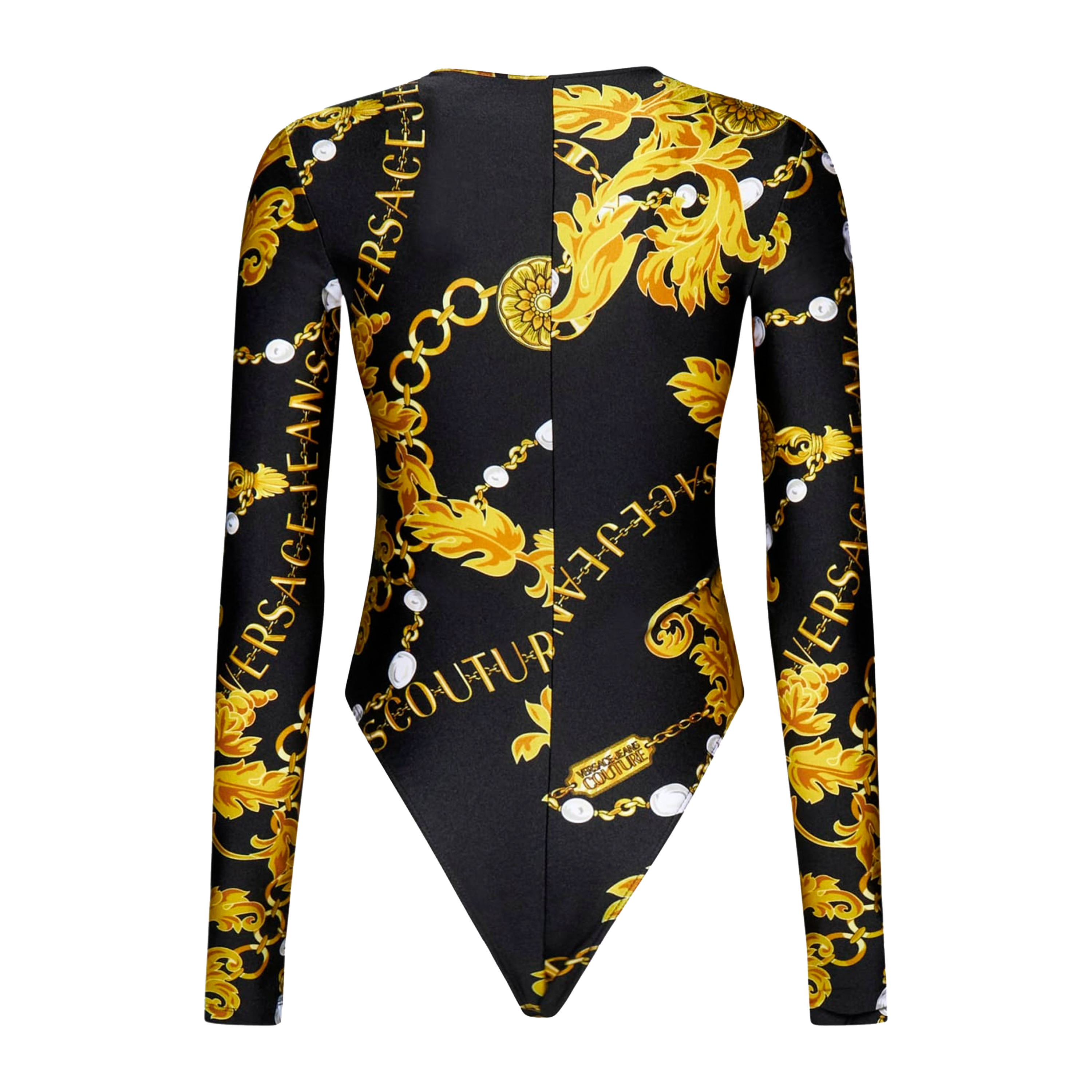 Top Negro Versace Jeans Couture Baroque