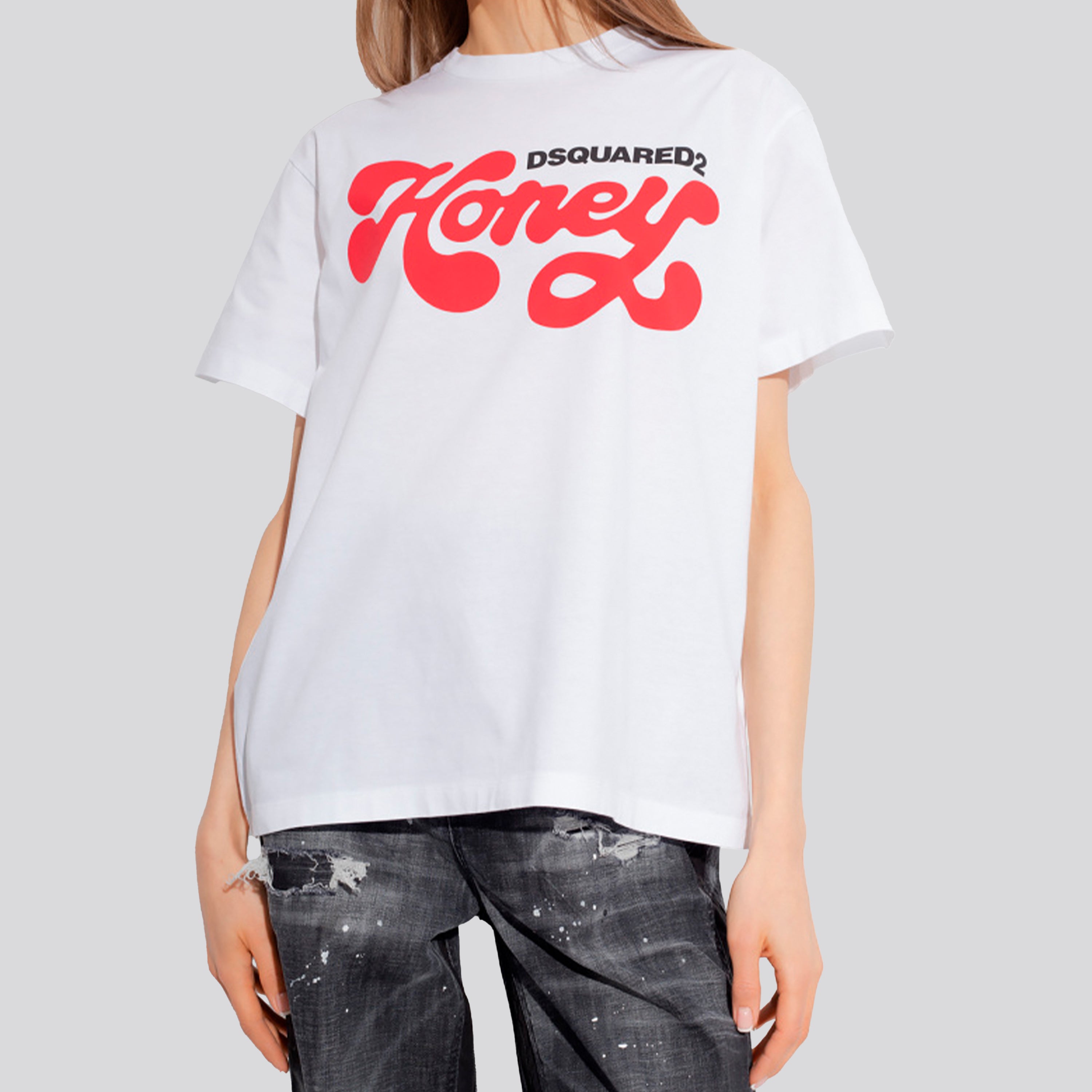 Camiseta Blanca Dsquared2 Honey