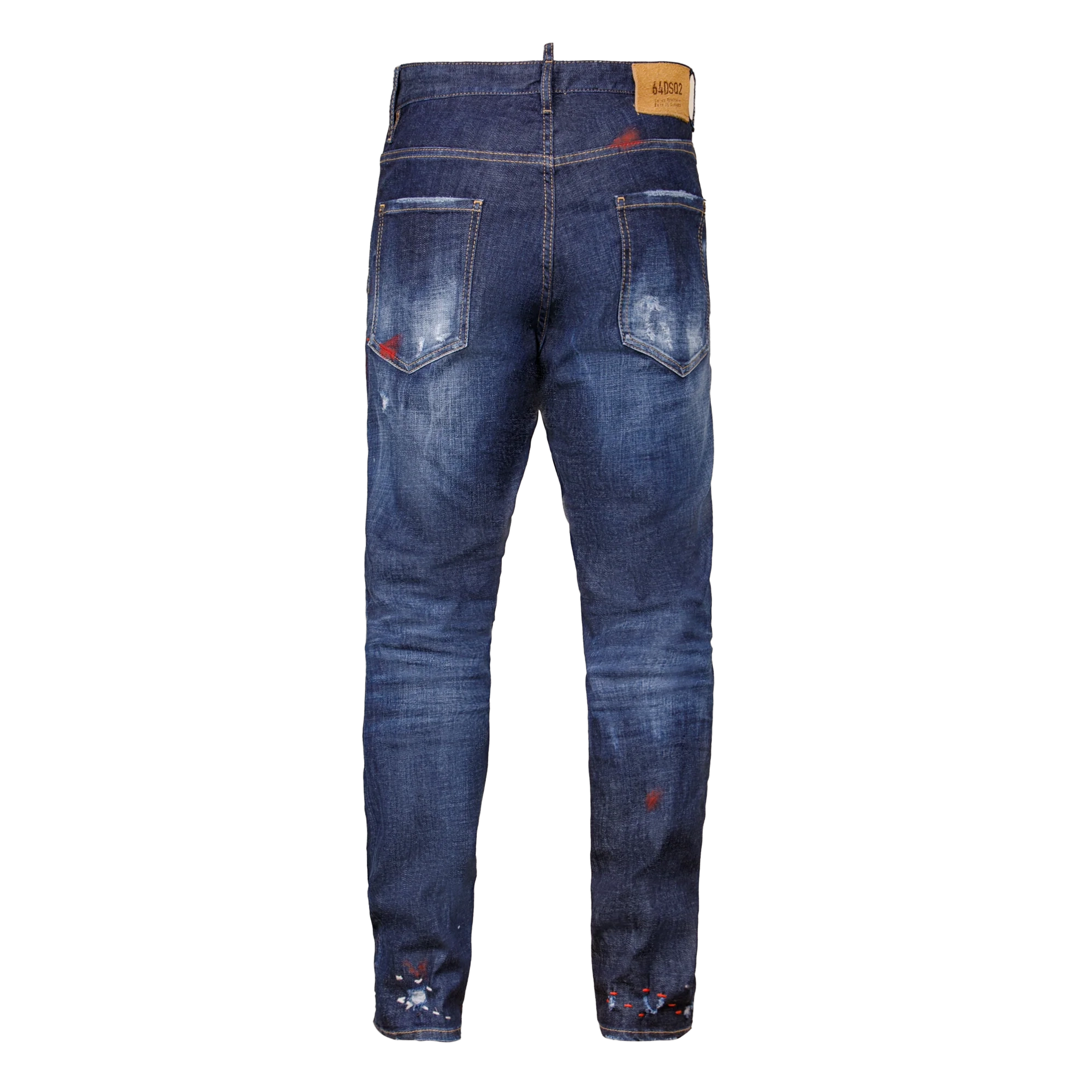 Jeans Denim Dsquared2 Relax Corazón Largo
