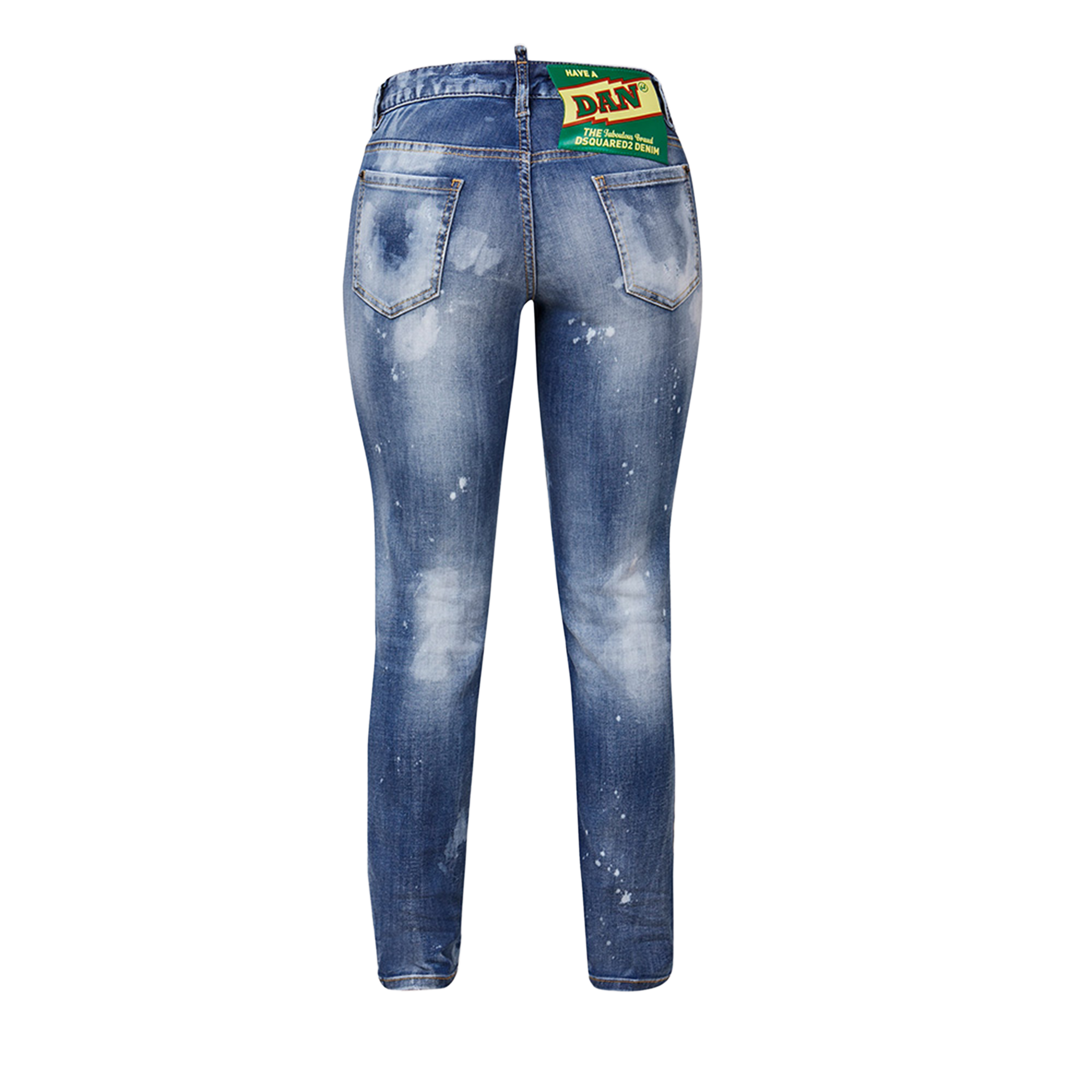 Jeans Denim Dsquared2 Jennifer Cropper Fabuloso