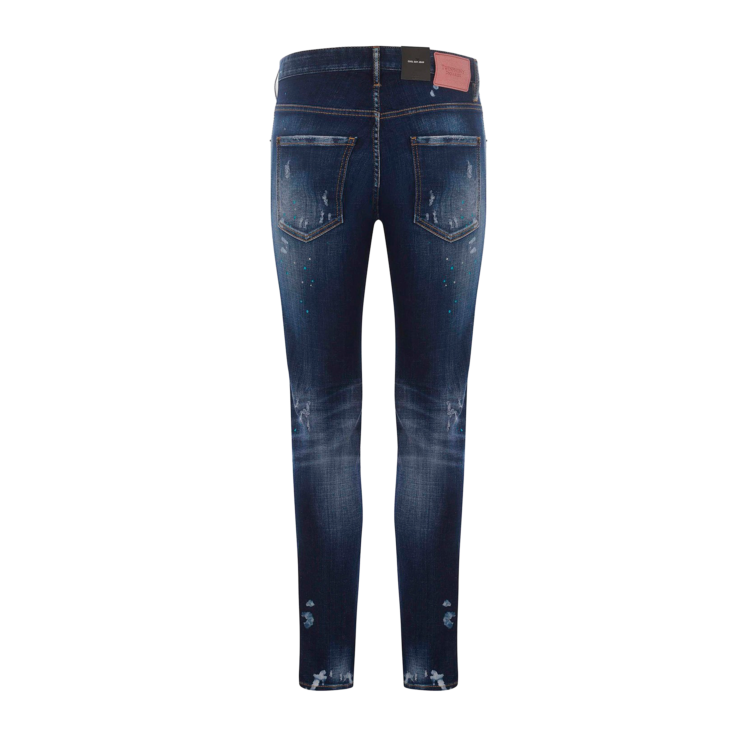 Jeans Denim Dsquared2 Cool Guy Blue Paints