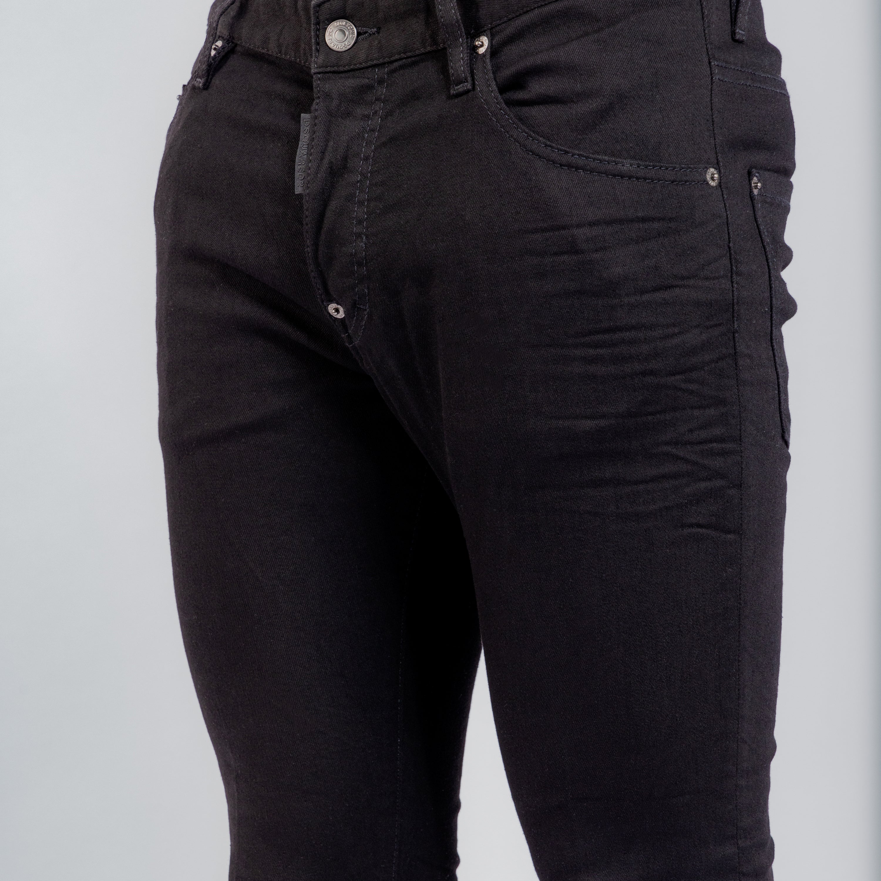 Jeans Negro Dsquared2 Skater Bull