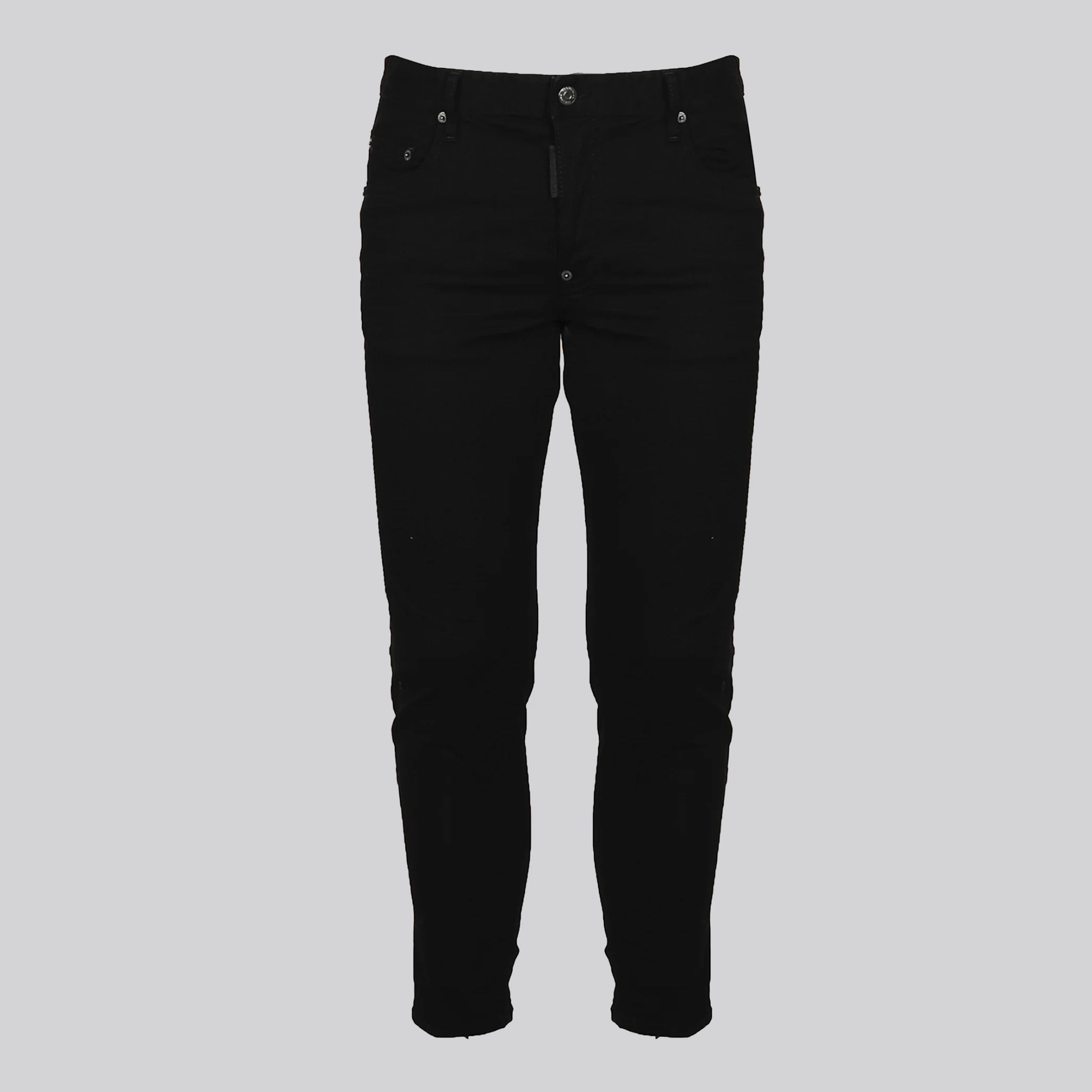 Jeans Negro Dsquared2 Skater Bull