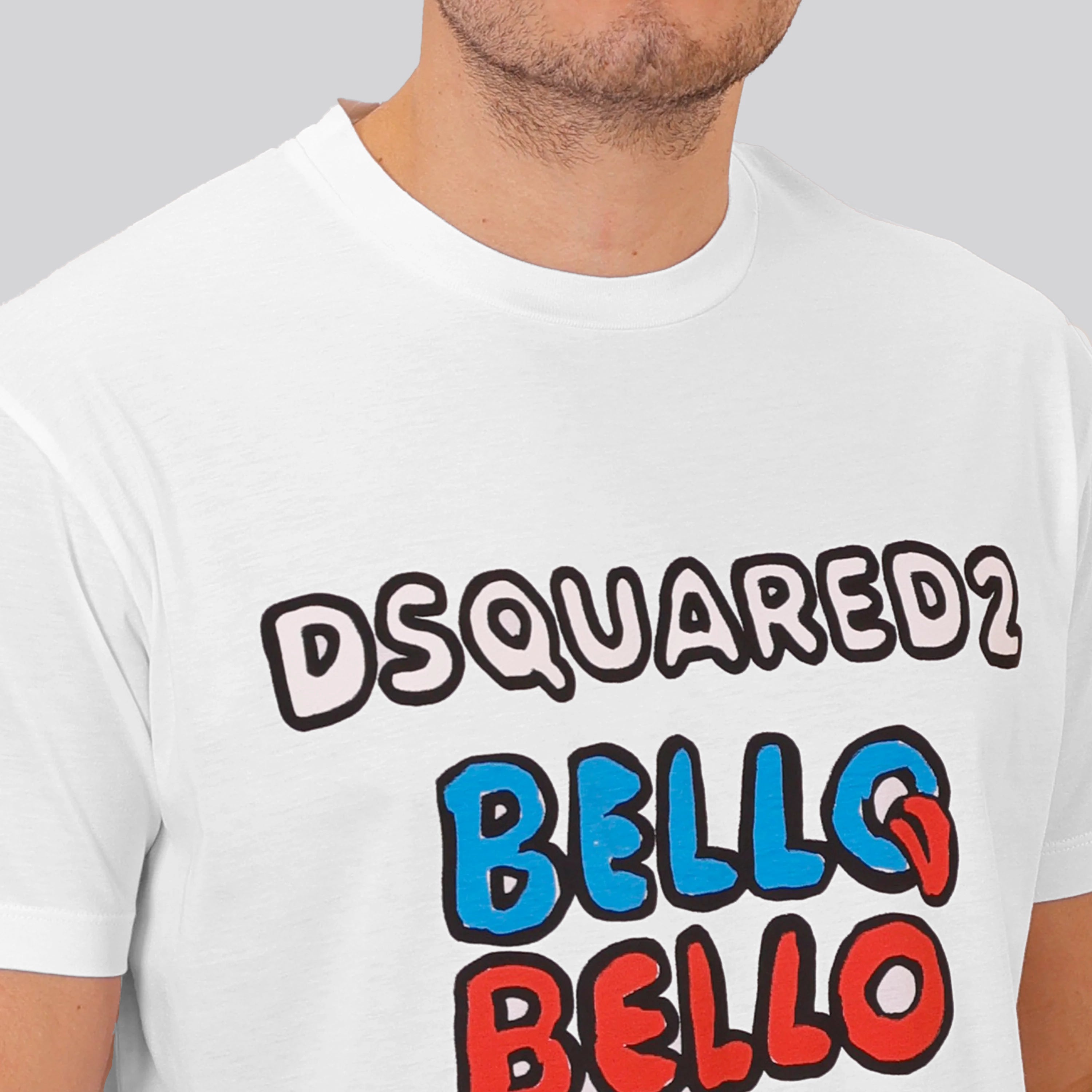 Camiseta Blanca Dsquared2 Bello Bello