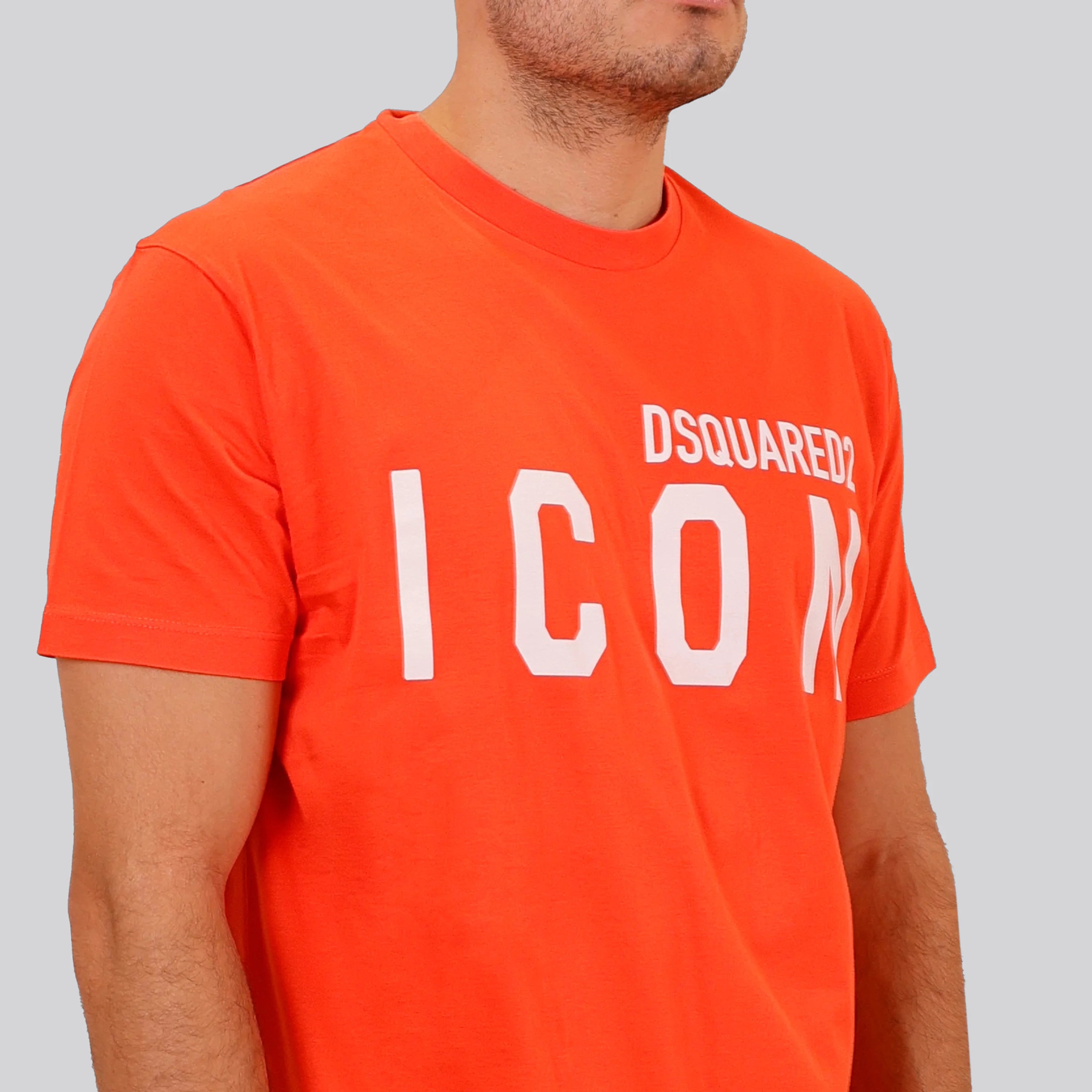 Camiseta Naranja Dsquared2 Icon