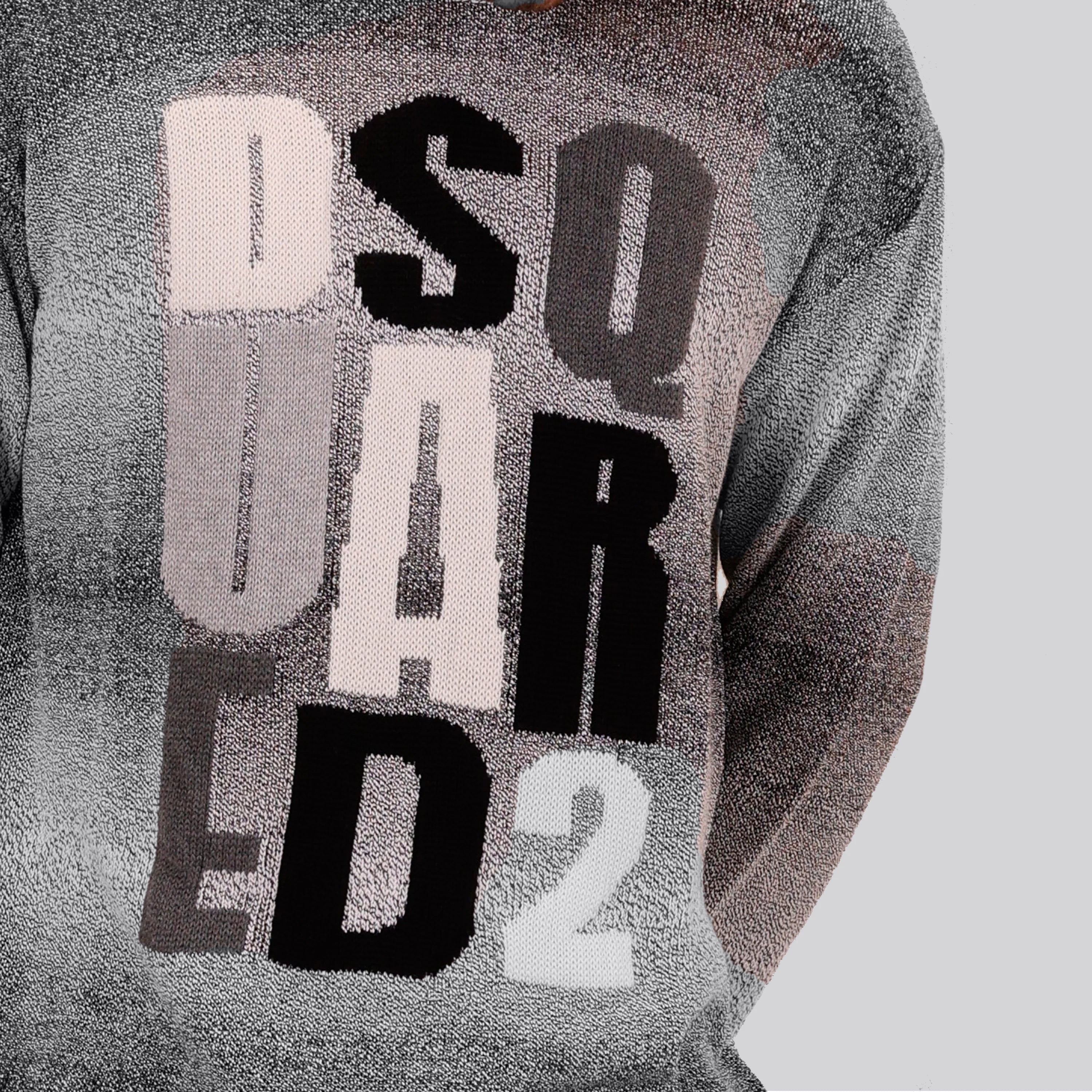 Suéter Gris Dsquared2 Logo