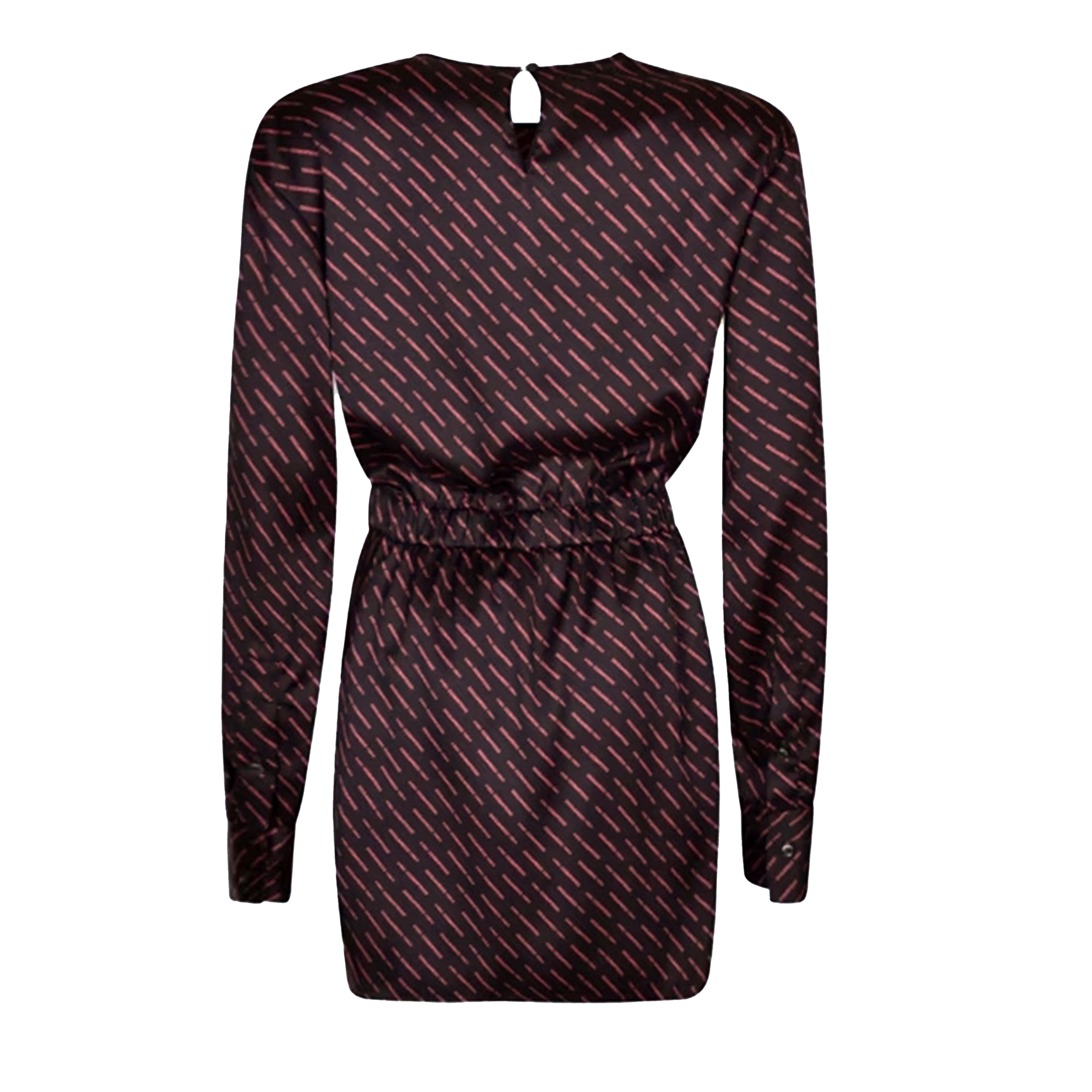 Vestido Negro Dsquared2 Multilogo