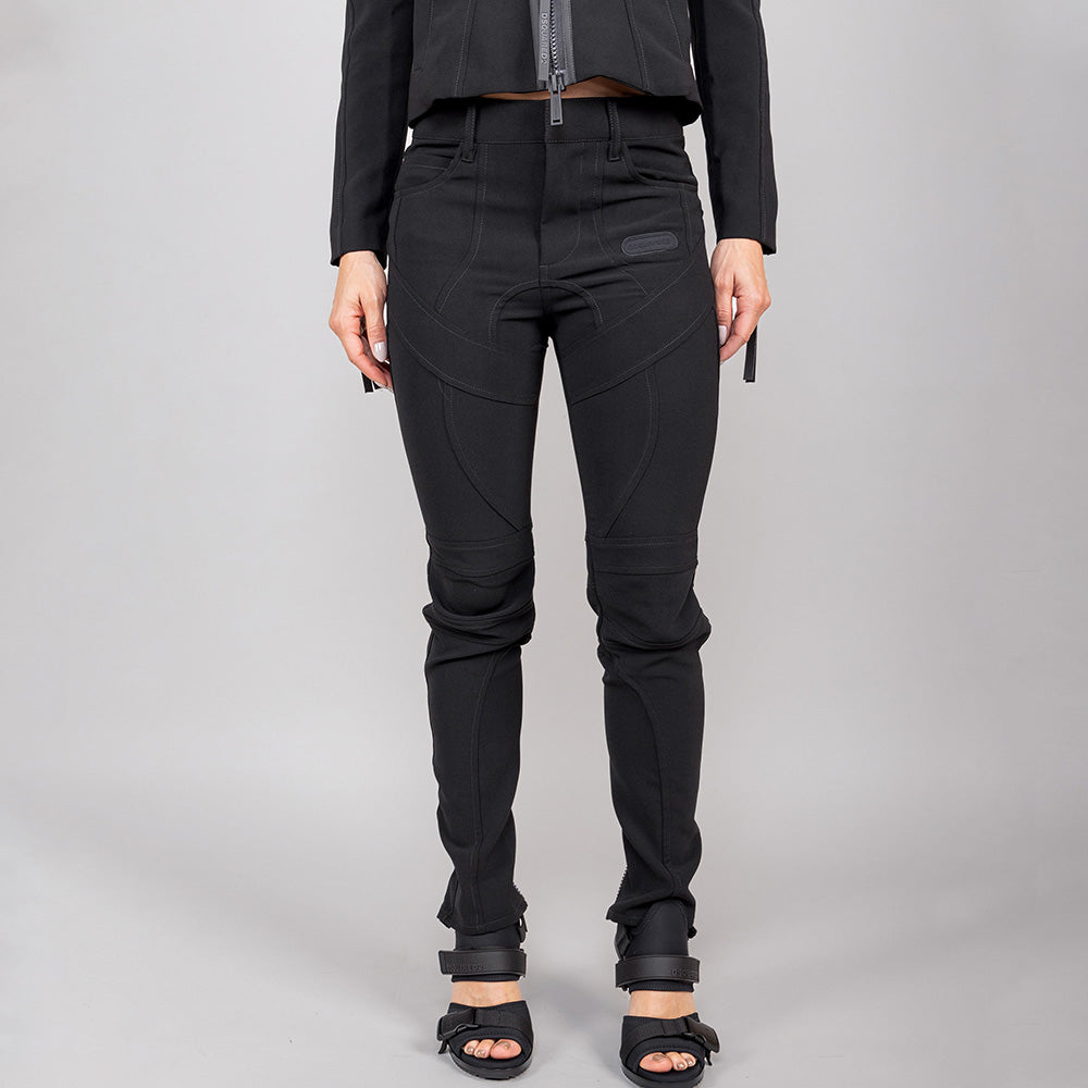 Pantalón Negro Dsquared2 Negro Super Skinny