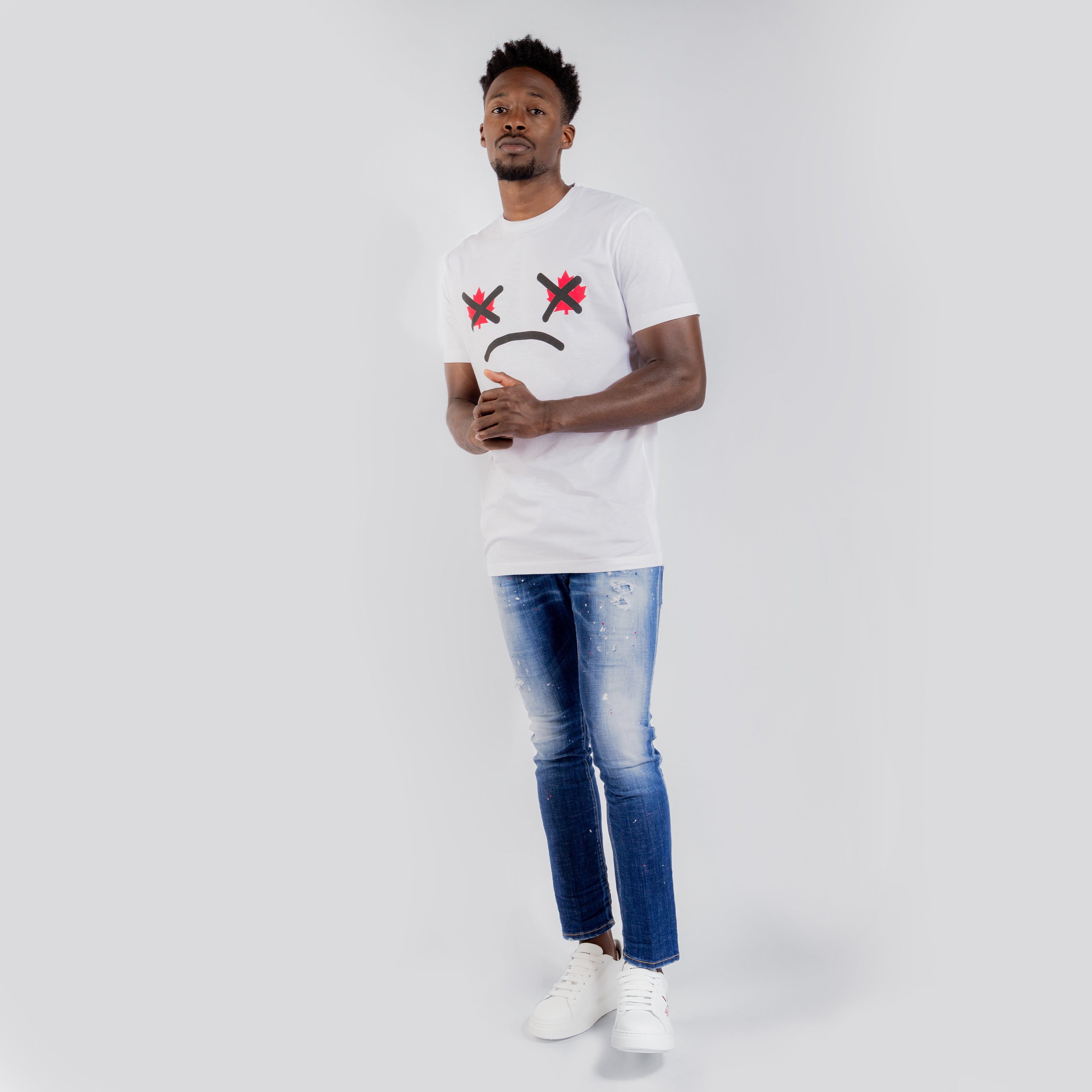 Jeans Denim Dsquared2 Skater Paint Splatter