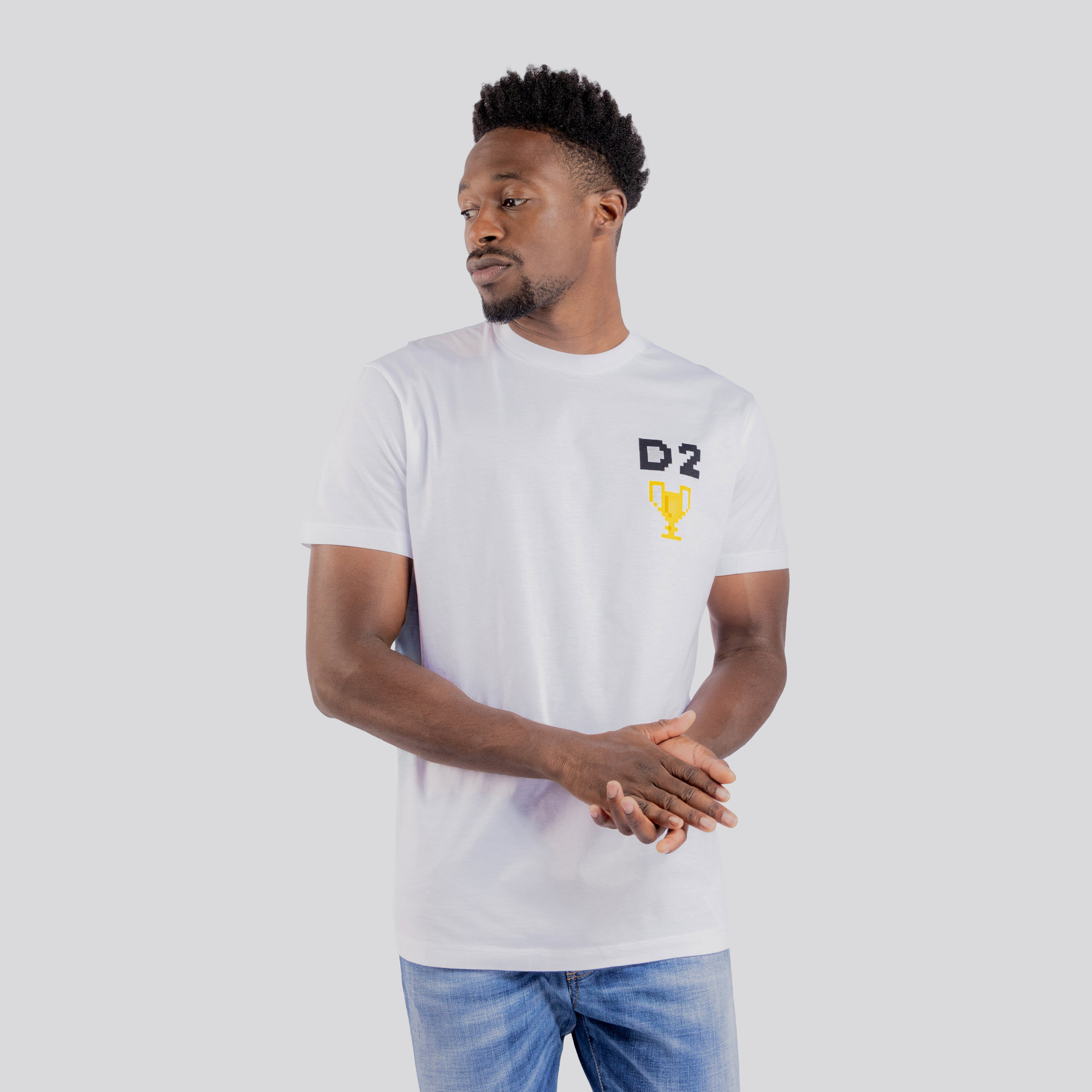 Camiseta Blanca Dsquared2 Cup