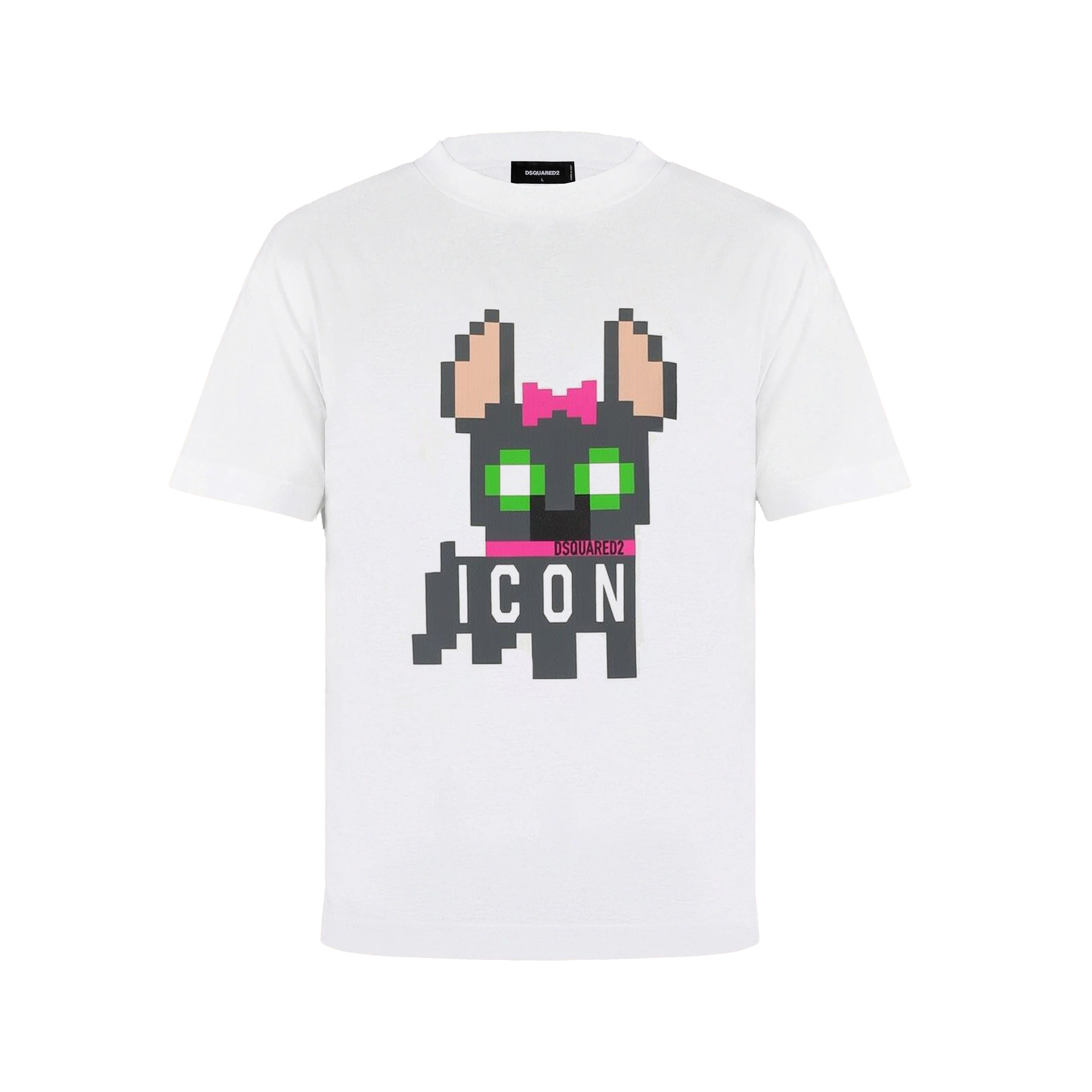 Camiseta Blanca Dsquared2 Dog Icon