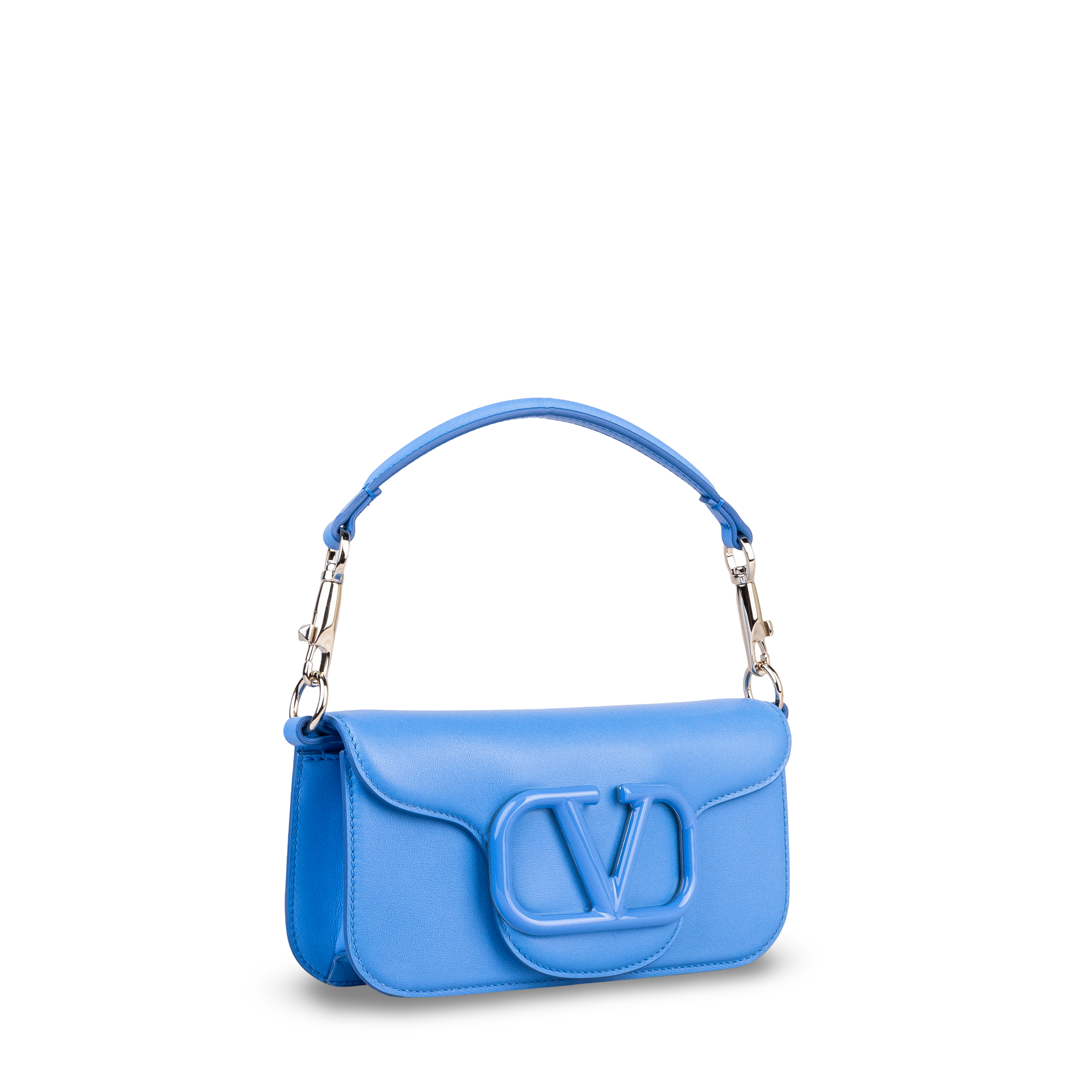 Cartera Azul Valentino Vlogo Shoulder