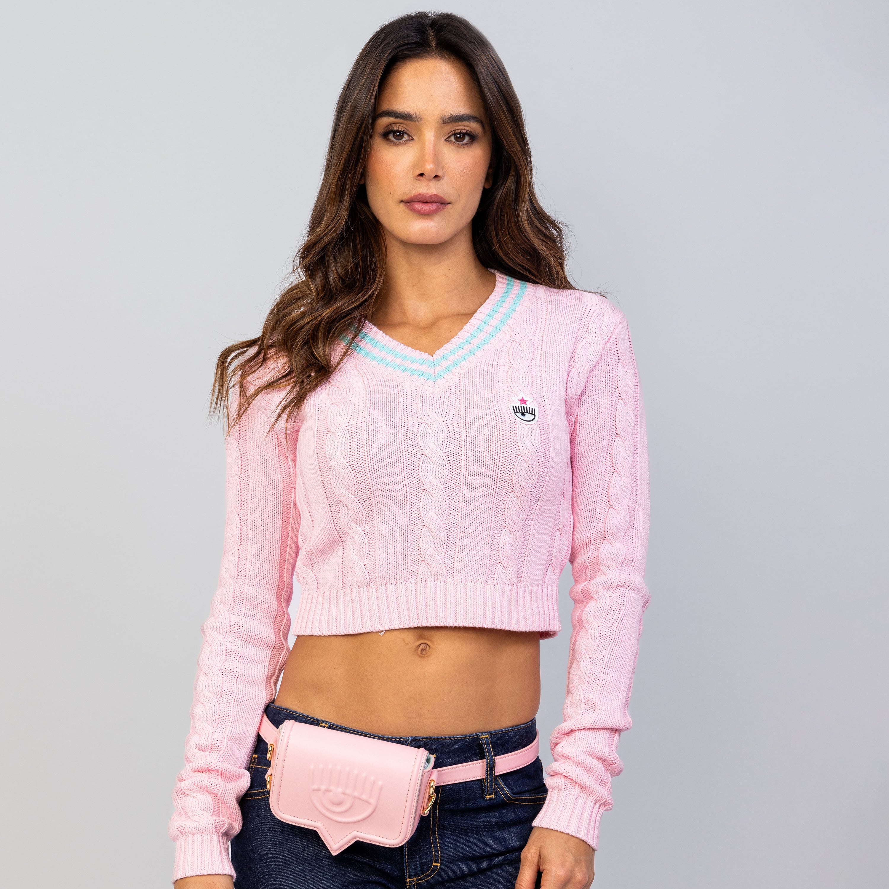 Cartera Rosada Chiara Ferragni Eyelike Bags Sketch 01