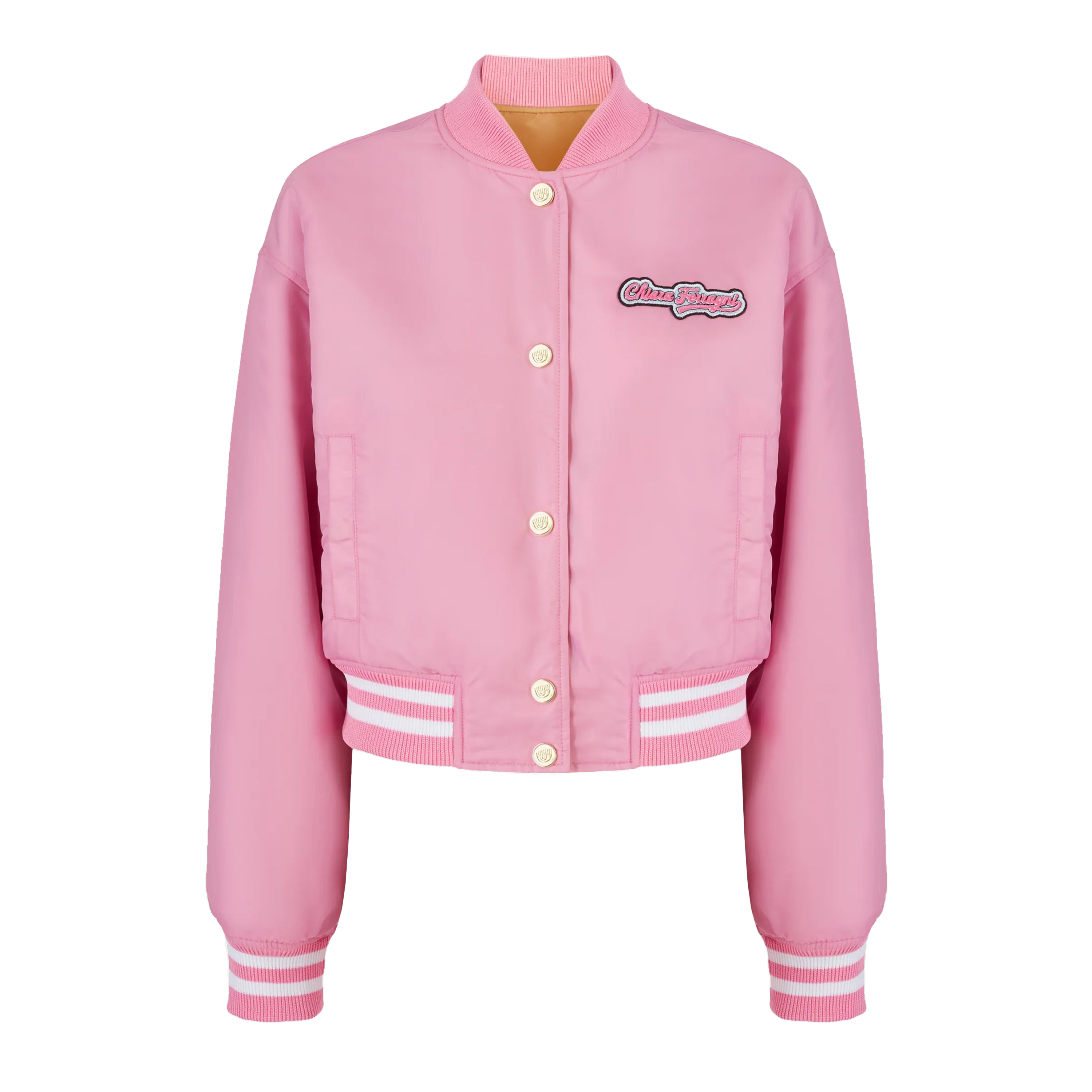 Chaqueta Rosada Chiara Ferragni 422 Varsity