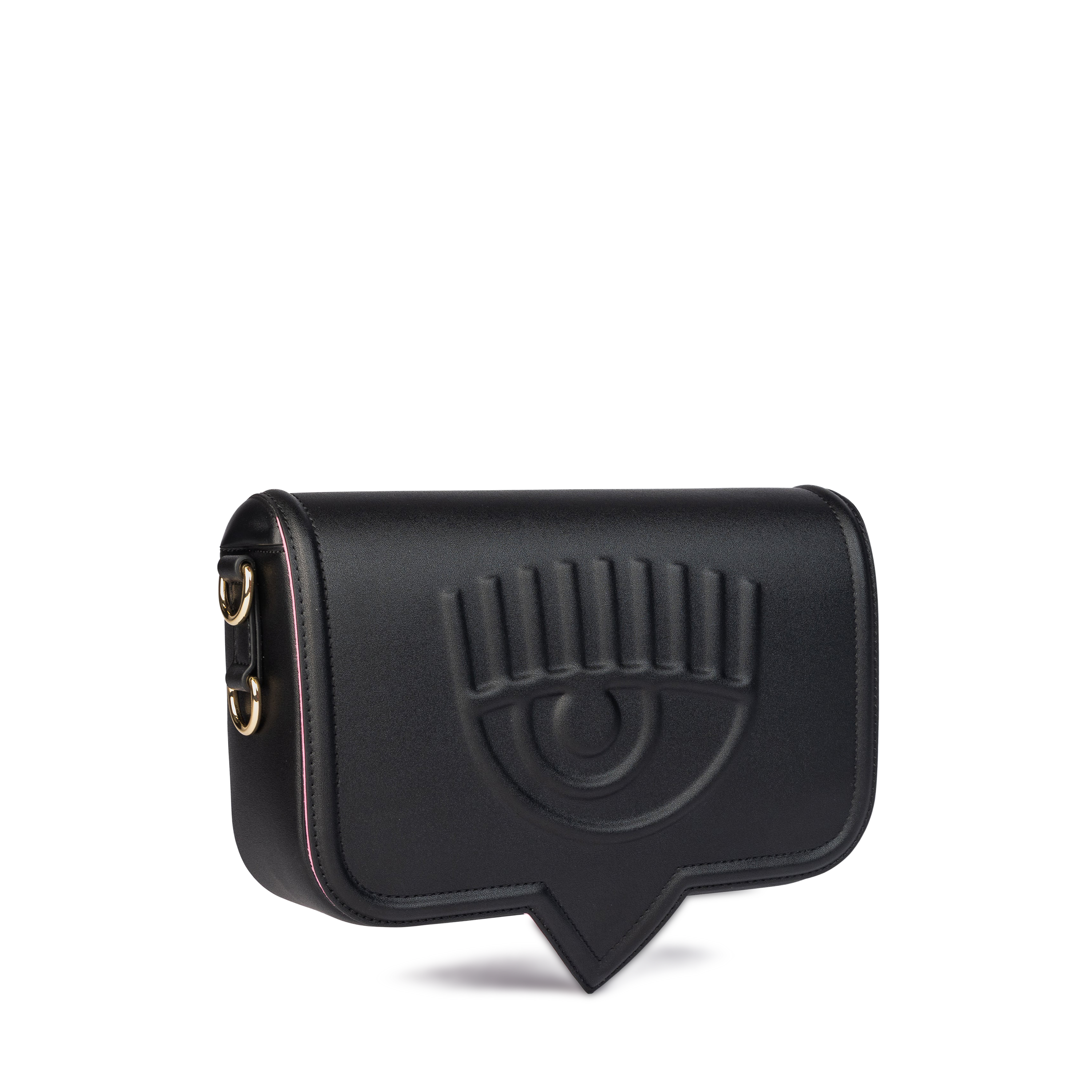 Cartera Negra Chiara Ferragni Eyelike Bags Sketch 01 Small