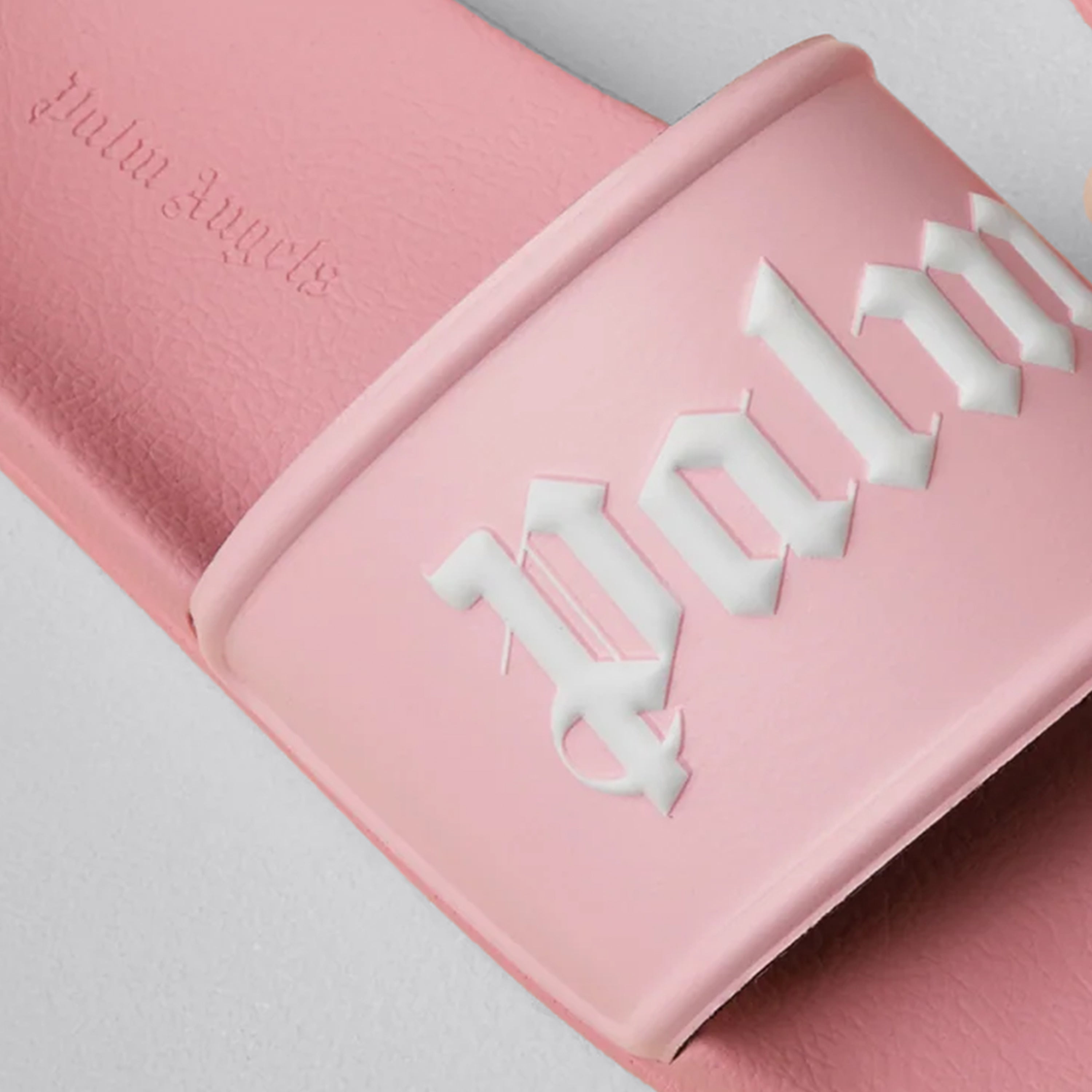 Sandalias Rosa Palm Angels Logo