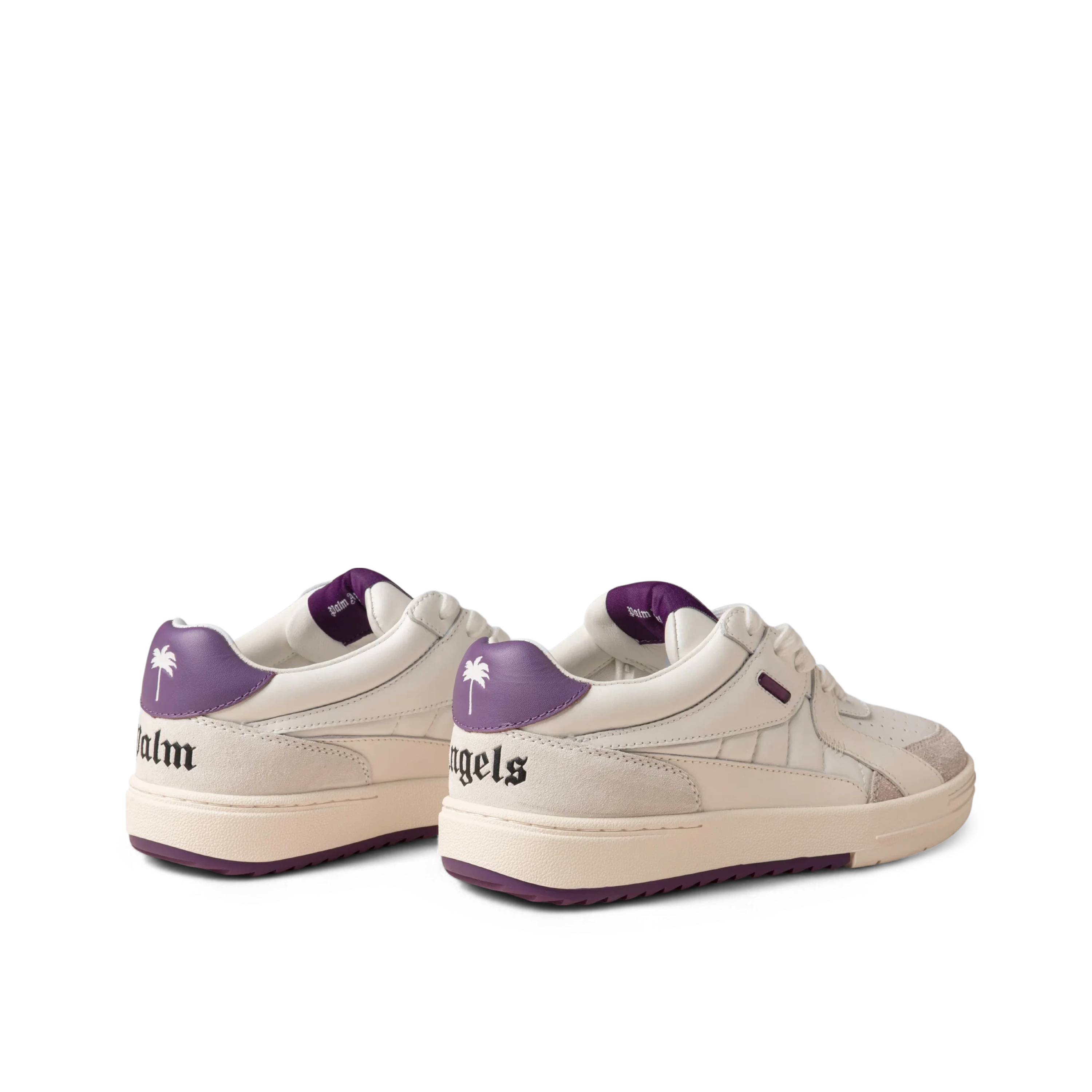 Sneakers Blanco Morado Palm Angels University