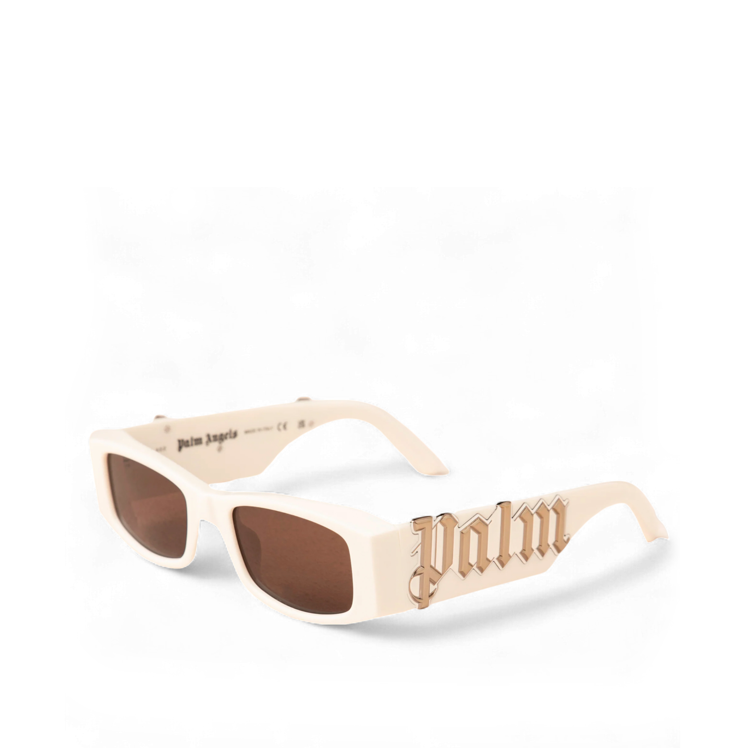 Gafas de Sol Blanco Marron Palm Angels "Angel"