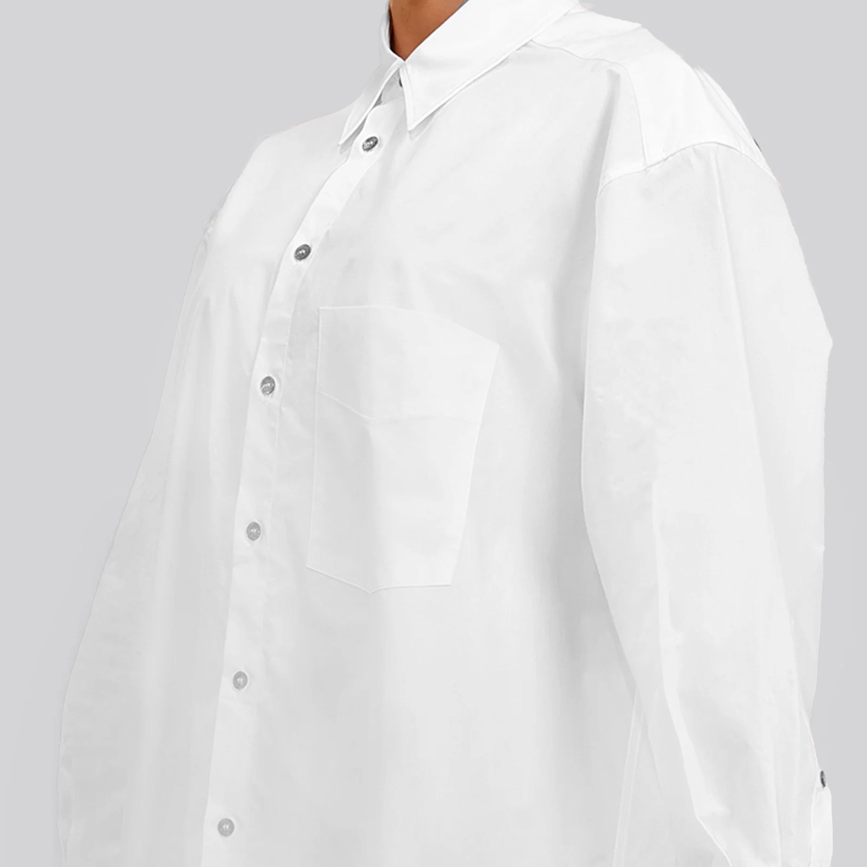 Vestido Blanco Negro Palm Angels Over Logo