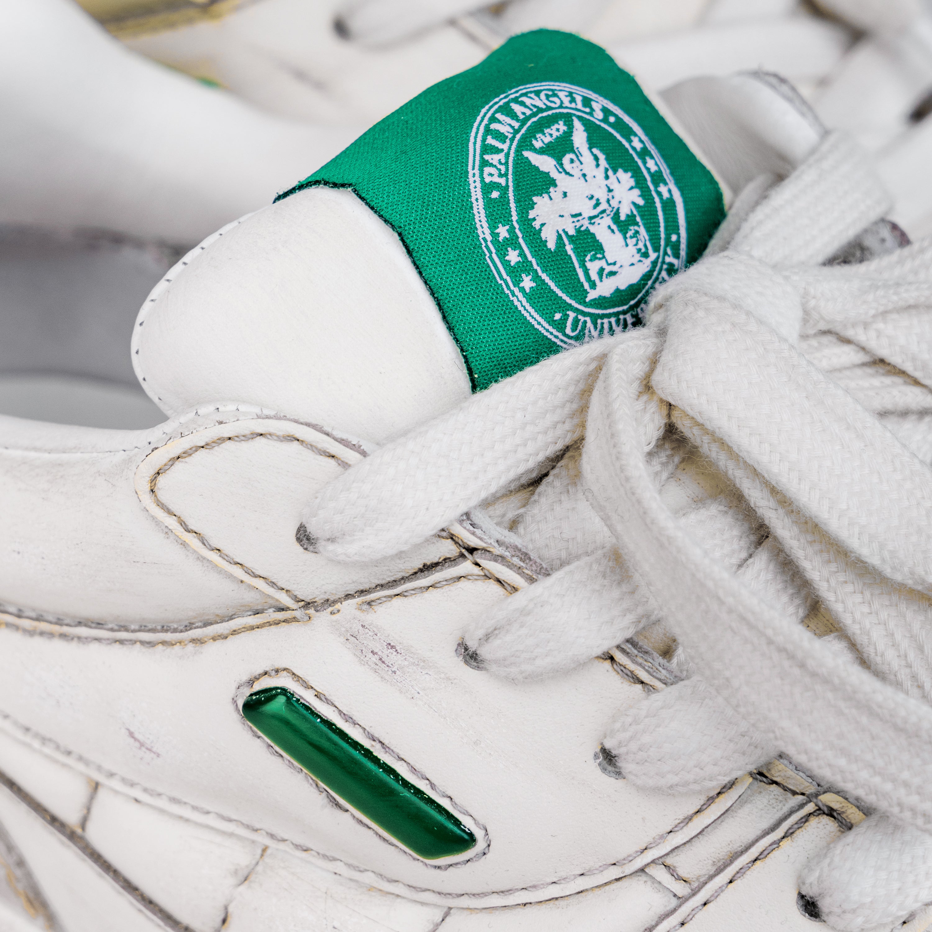Sneakers Blancos Verde Palm Angels University