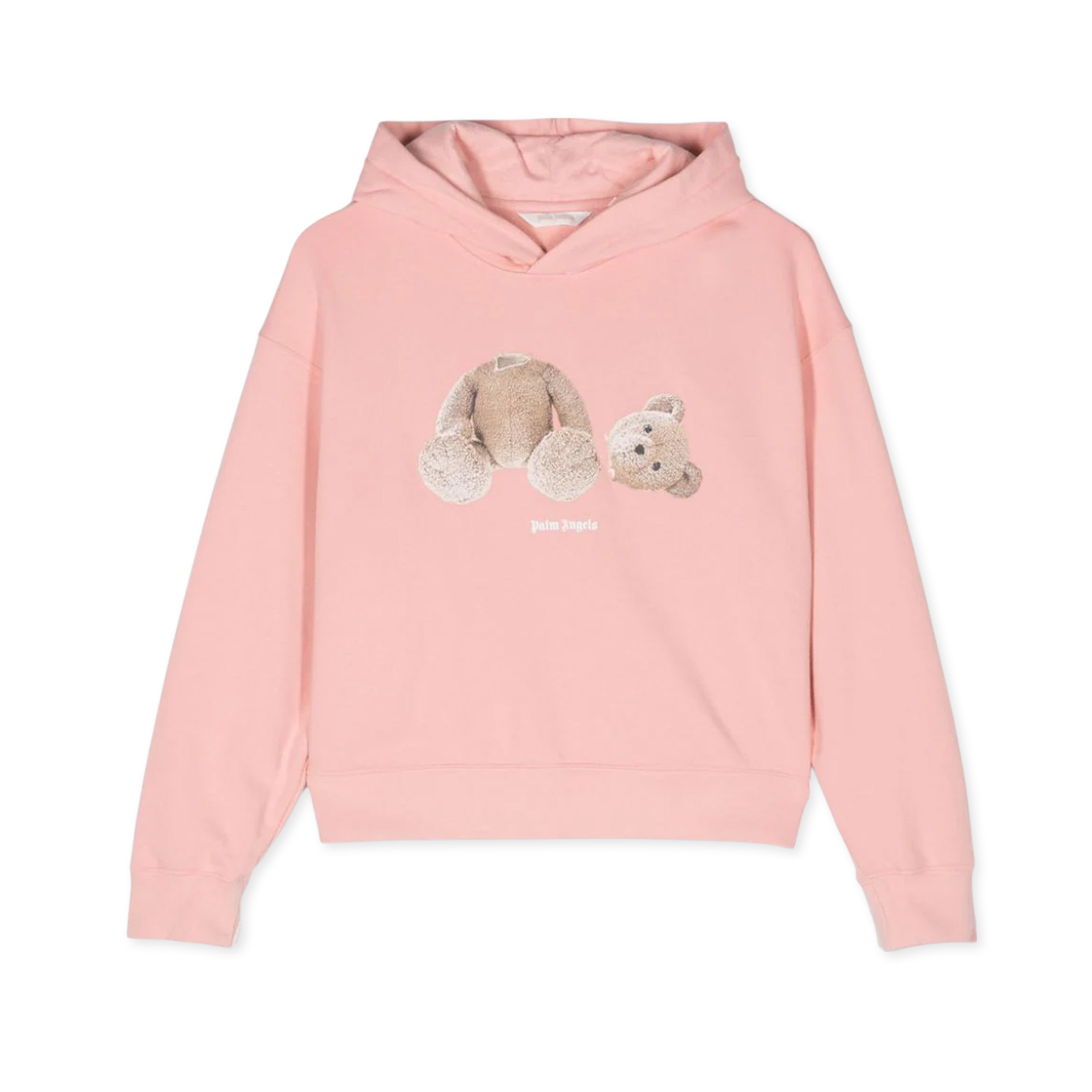 Buzo Tipo Hoodie Rosado Palm Angels Kids Hoddie Bear