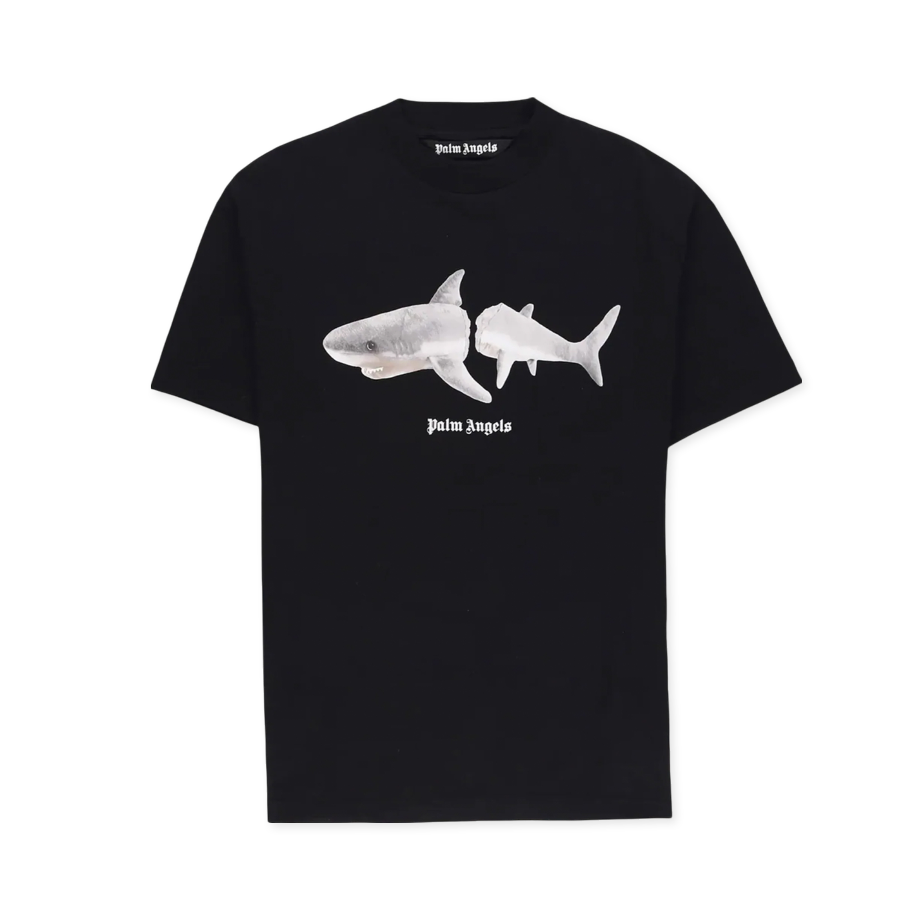 Camiseta Negra Palm Angels Shark B